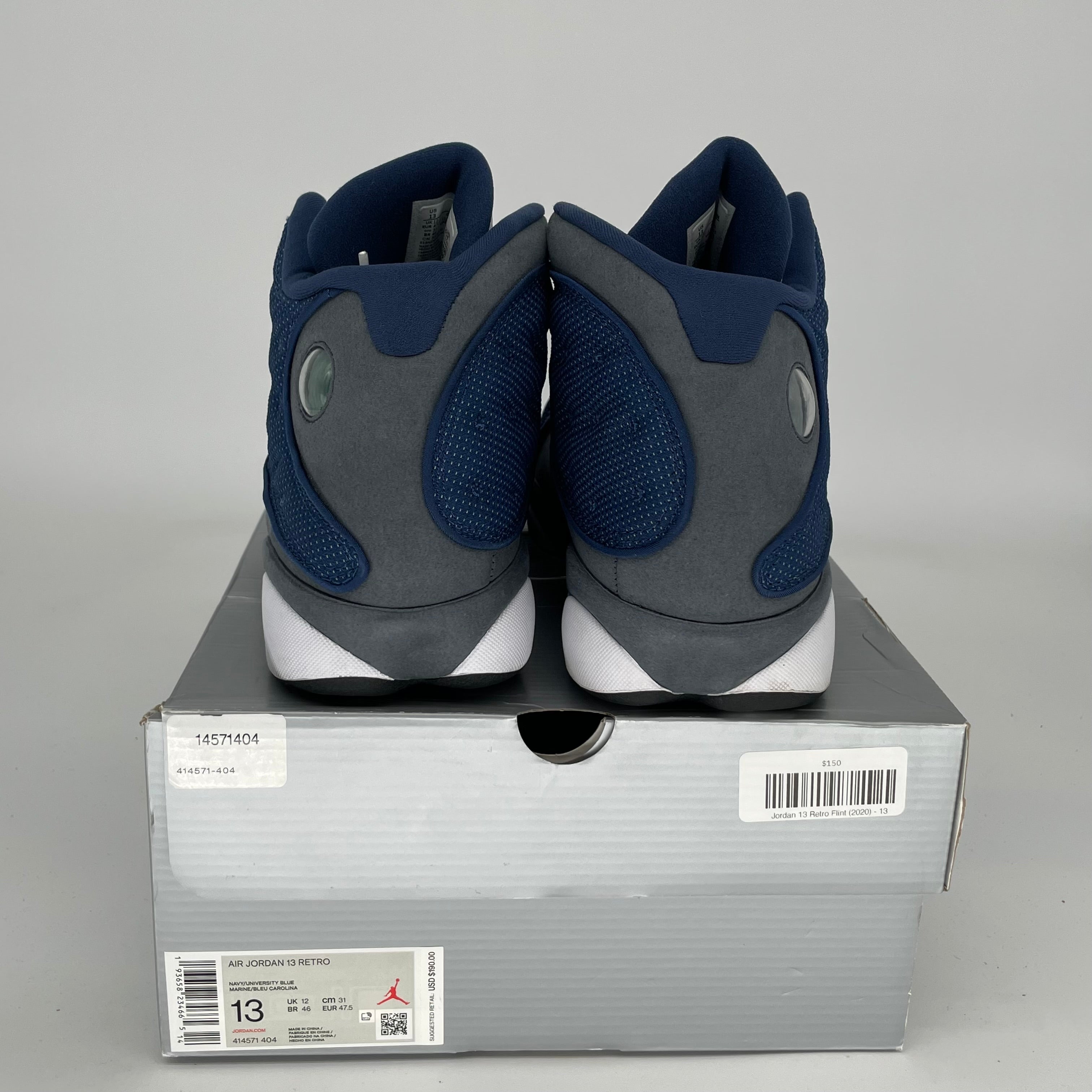 Original Air Jordan 13 Retro Flint Basketball Shoes - Men's Size 13 (414571-404) - Perfect for Streetwear & Game Day Outfits
