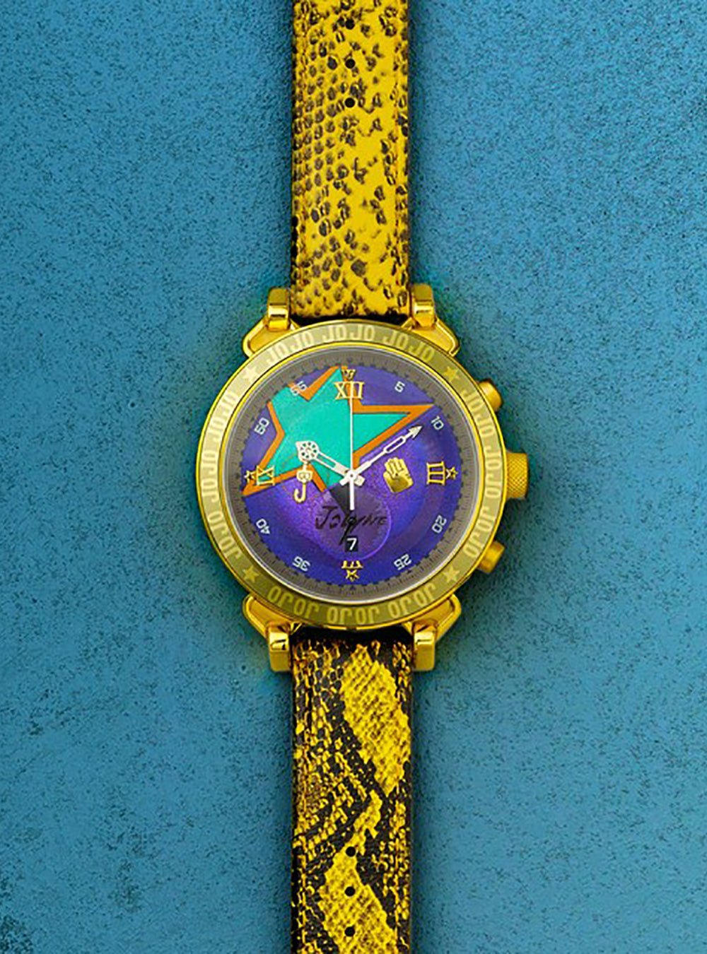 SONY WENA 3 Smartwatch x JOJO'S BIZARRE ADVENTURE STONE OCEAN Limited Edition - Jotaro Kujo Inspired Anime Watch (Model WNW SC24A/Y) | Perfect for Anime Fans, Cosplay & Collectors