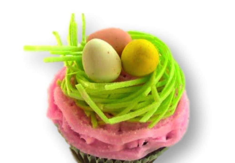 Green Apple Flavored Edible Easter Basket Candy Grass - 2 Pack - Perfect for Easter Baskets, Party Favors & Spring Celebrations