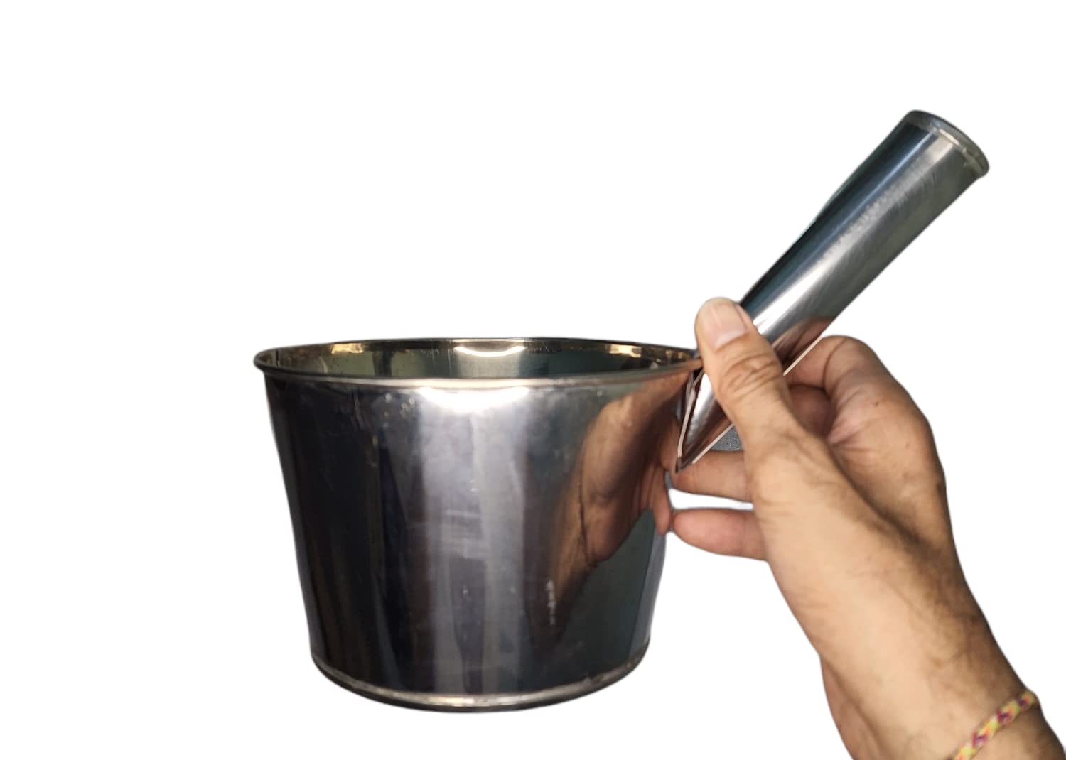 Premium Stainless Steel Congee Pot - 3QT Soup Pot with Lid, Porridge & Saucepan for Home & Restaurant Use - Ideal for Cooking Rice Porridge, Soup, Stews & Serving Dishes