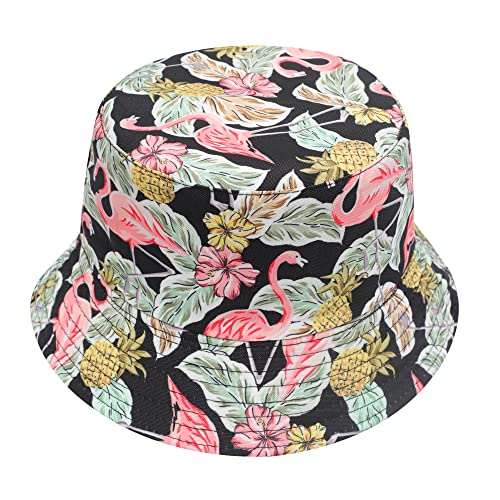 Flamingo Pineapple Black