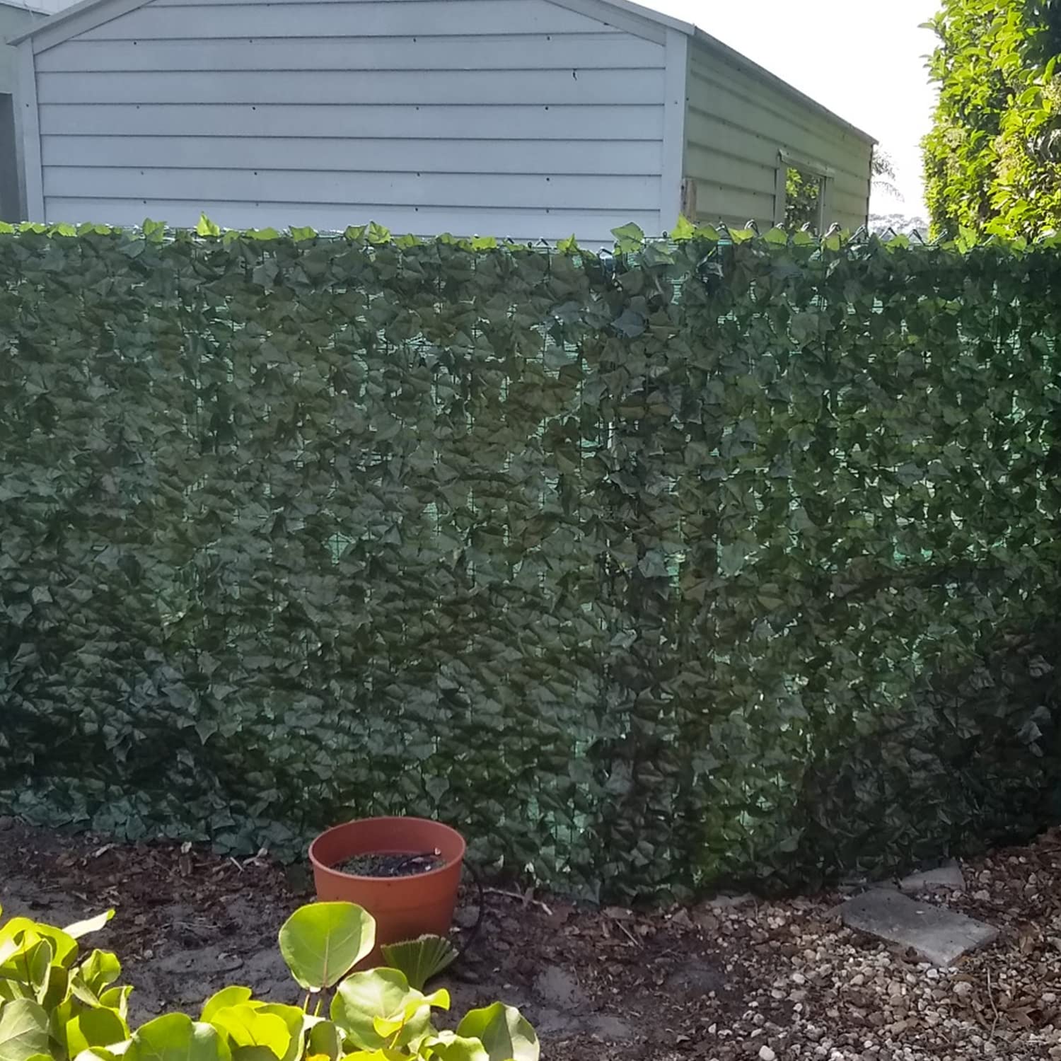 TANG Artificial Ivy Privacy Fence Screen - 58