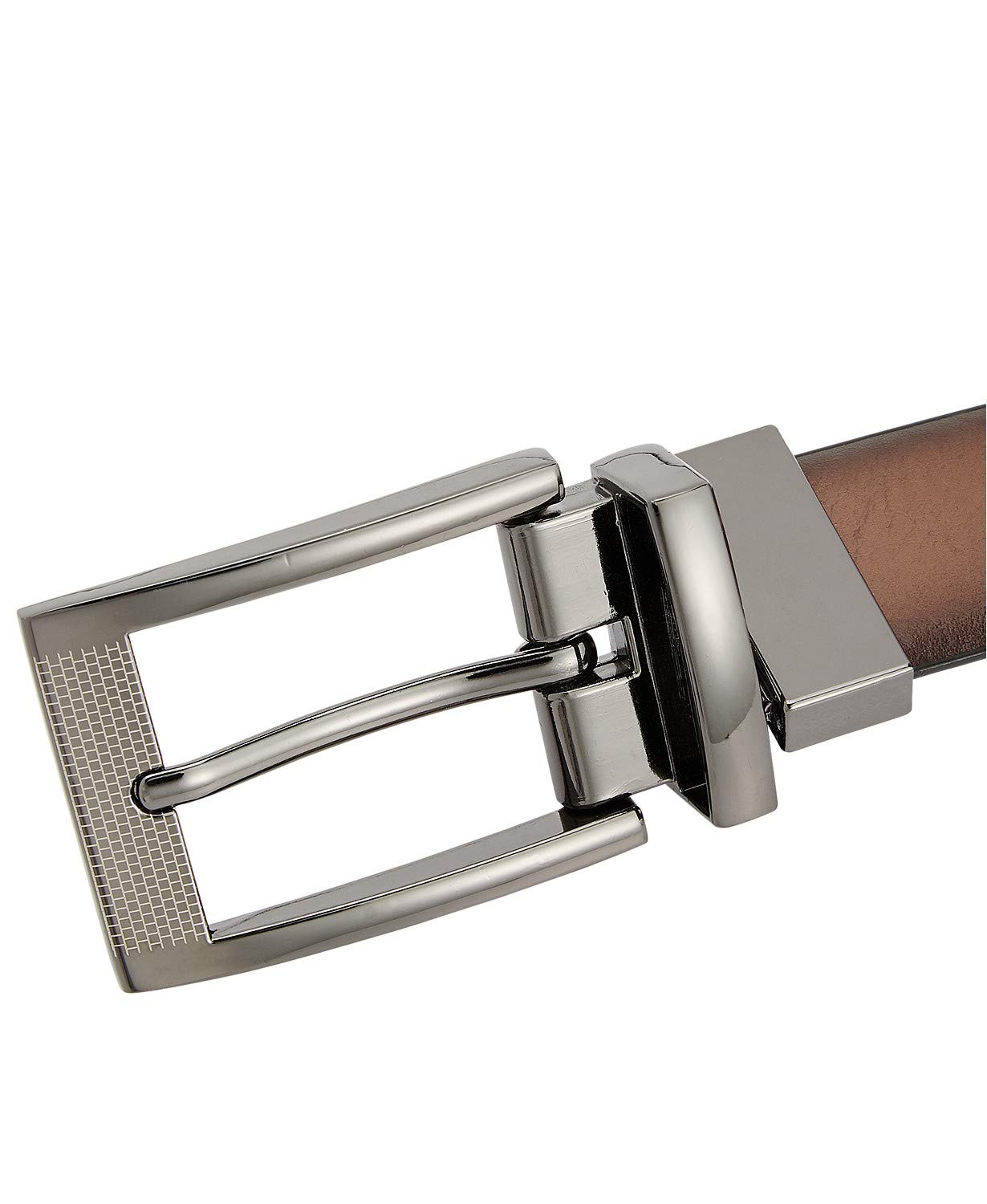 Alfani Men's Reversible Leather Dress Belt - Black & Brown - Adjustable Strap for Business & Formal Wear - Perfect for Office, Weddings & Special Occasions