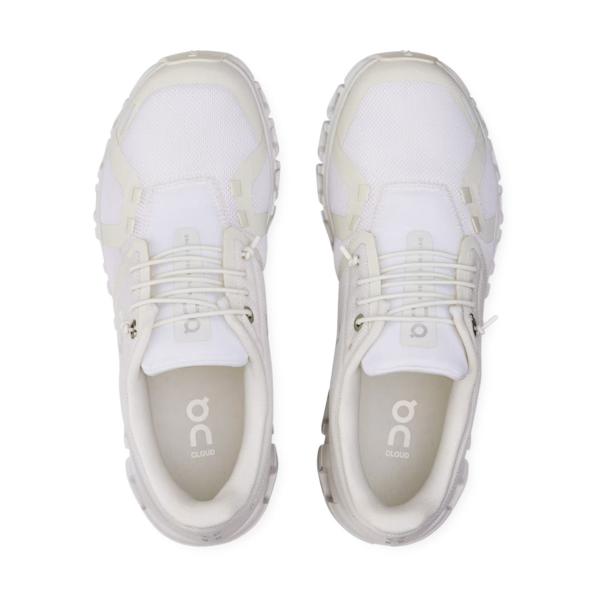 On Cloud 6 White Running Shoes - 3M Reflective Safety Design (Model: MF10070299) | Lightweight Cushioned Sneakers for Men & Women | Perfect for Jogging, Gym Workouts & Night Running