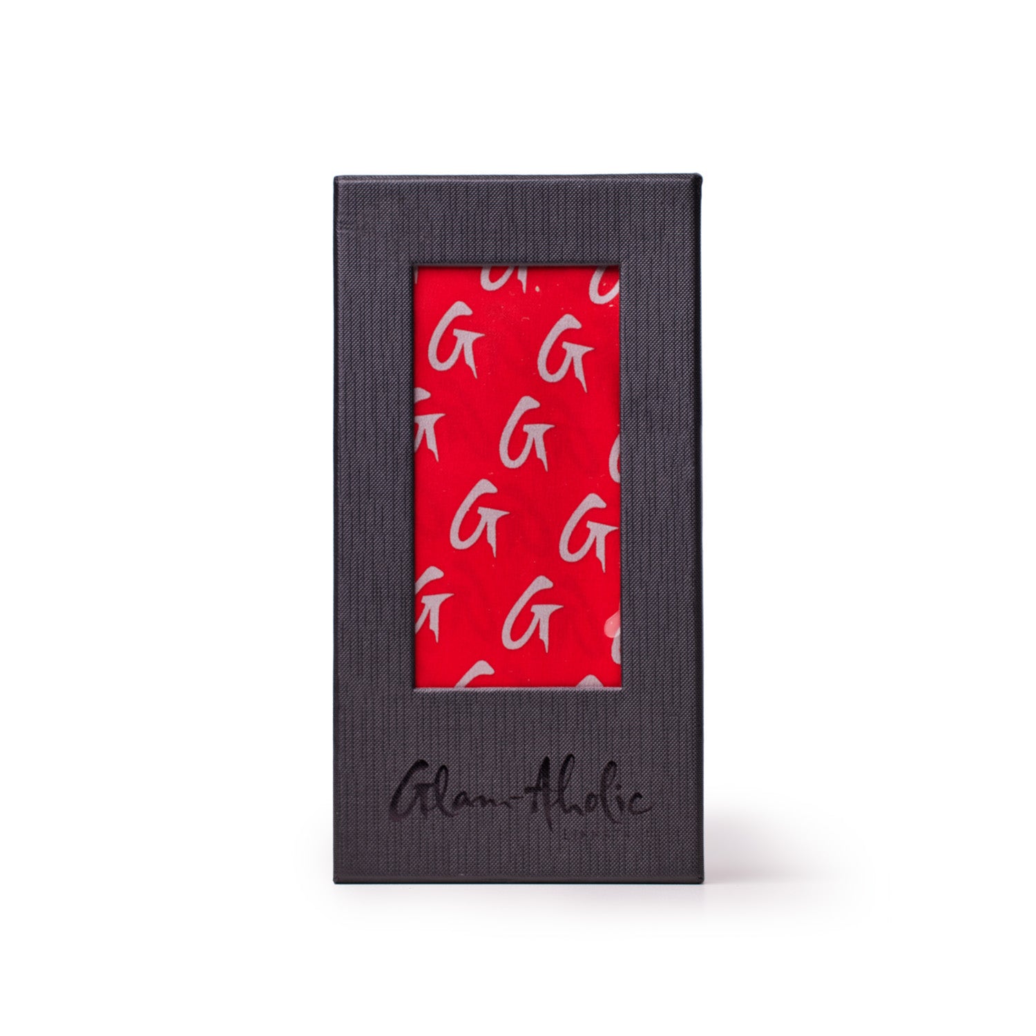 Luxury Medium Monogram Silk Scarf - Elegant Red Fashion Accessory for Women | Perfect for Office, Parties & Special Occasions
