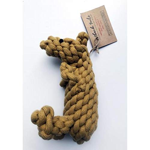 Premium Kangaroo Rope Dog Toy - Durable Chew Toy for Aggressive Chewers - Interactive Play & Dental Health - Outback Tails OTTOYKANGA - Perfect for Fetch, Tug-of-War & Training Sessions