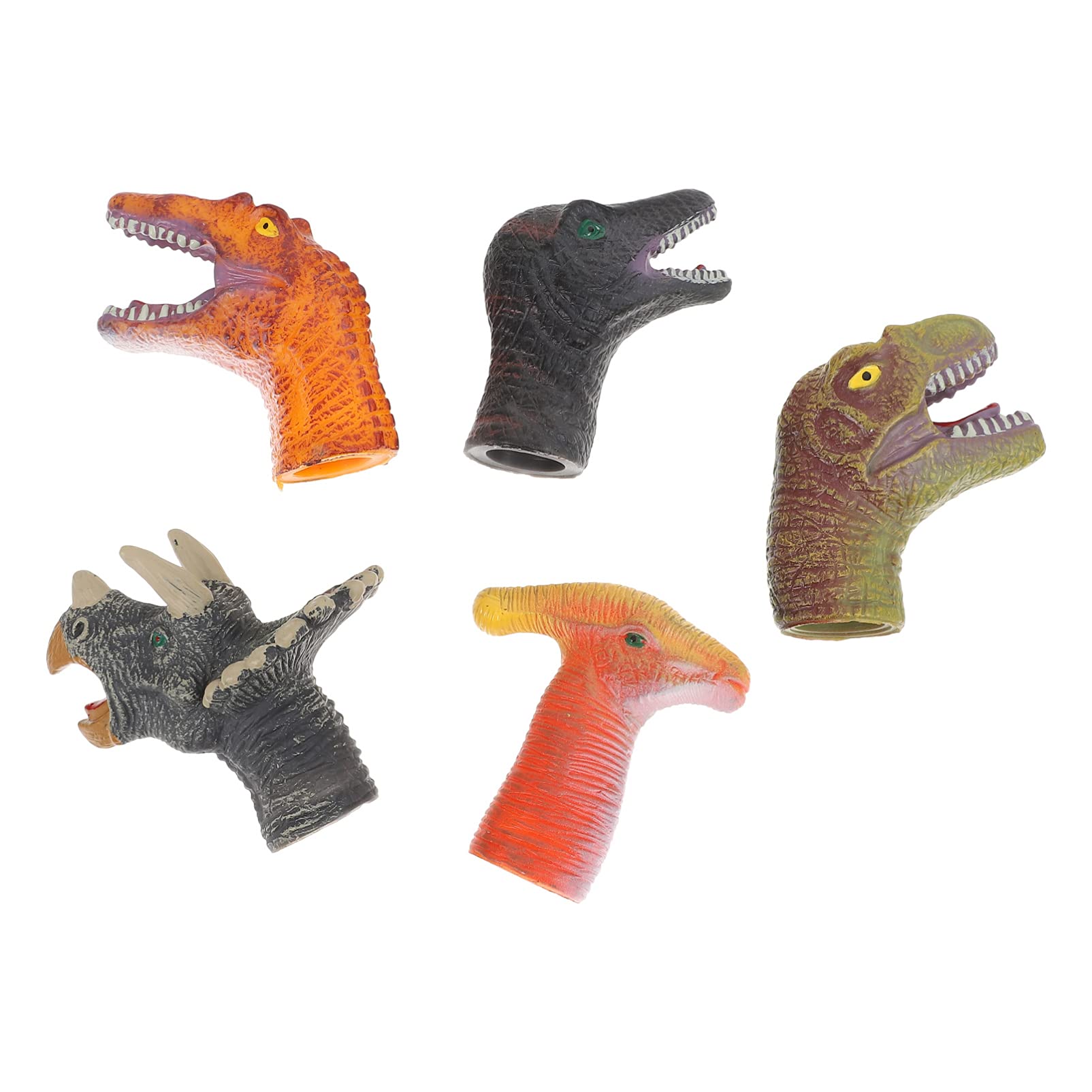 Toyvian 5pcs Animal Hand Puppets Set - Eagle & More, Role Play Storytelling Glove Puppets for Kids, Interactive Family & Educational Toys | Perfect for Baby Gifts, Boys Playtime, Classroom Activities & Bedtime Stories