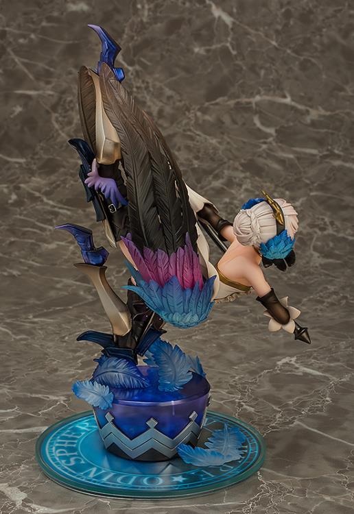 Aquamarine 1/8 Odin Sphere Leifthrasir Gwendolyn Winged Valkyrie Warrior Scale Figure Statue - Perfect for Anime Collectors & Gaming Room Decor