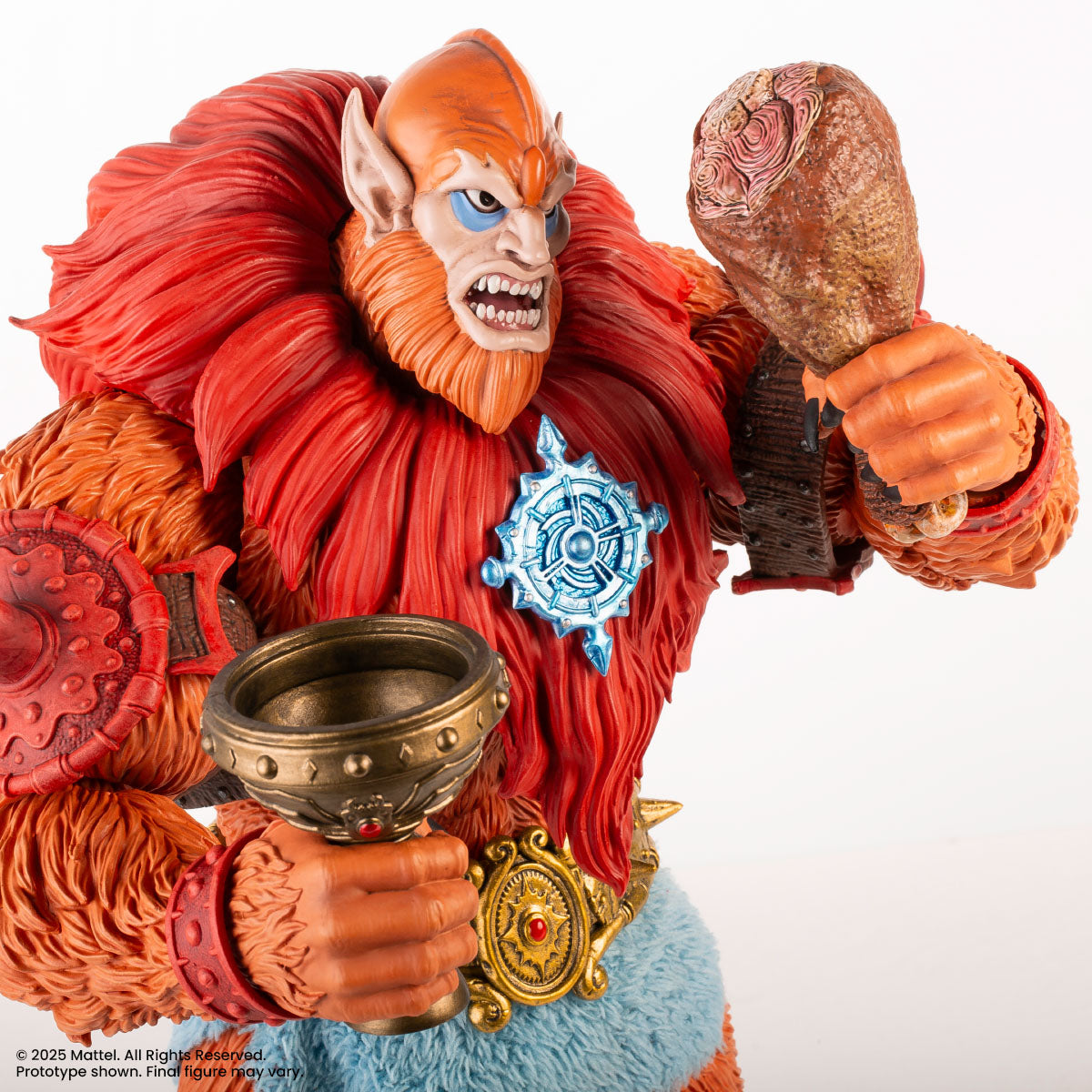 Masters of the Universe Beast Man 1/6 Scale Action Figure - Classic Variant Collectible Toy for Display & Play | Perfect for Fans, Collectors, and Home Decor