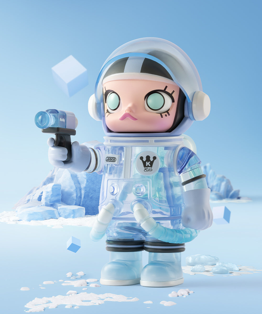 POP MART MEGA Space Molly 100% Series 2 B Blind Box Collectible Figure - Cute Vinyl Toy for Display, Collection & Gift Giving