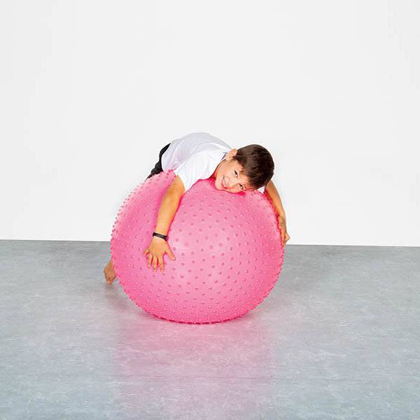 HART 65cm Anti-Burst Swiss Exercise Ball - Pink for Yoga, Pilates, Core Workouts & Home Gym Fitness