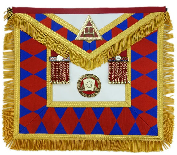 Grand Chapter Officer Apron - Premium Masonic Apron for NSW & ACT Members | Perfect for Lodge Ceremonies & Rituals