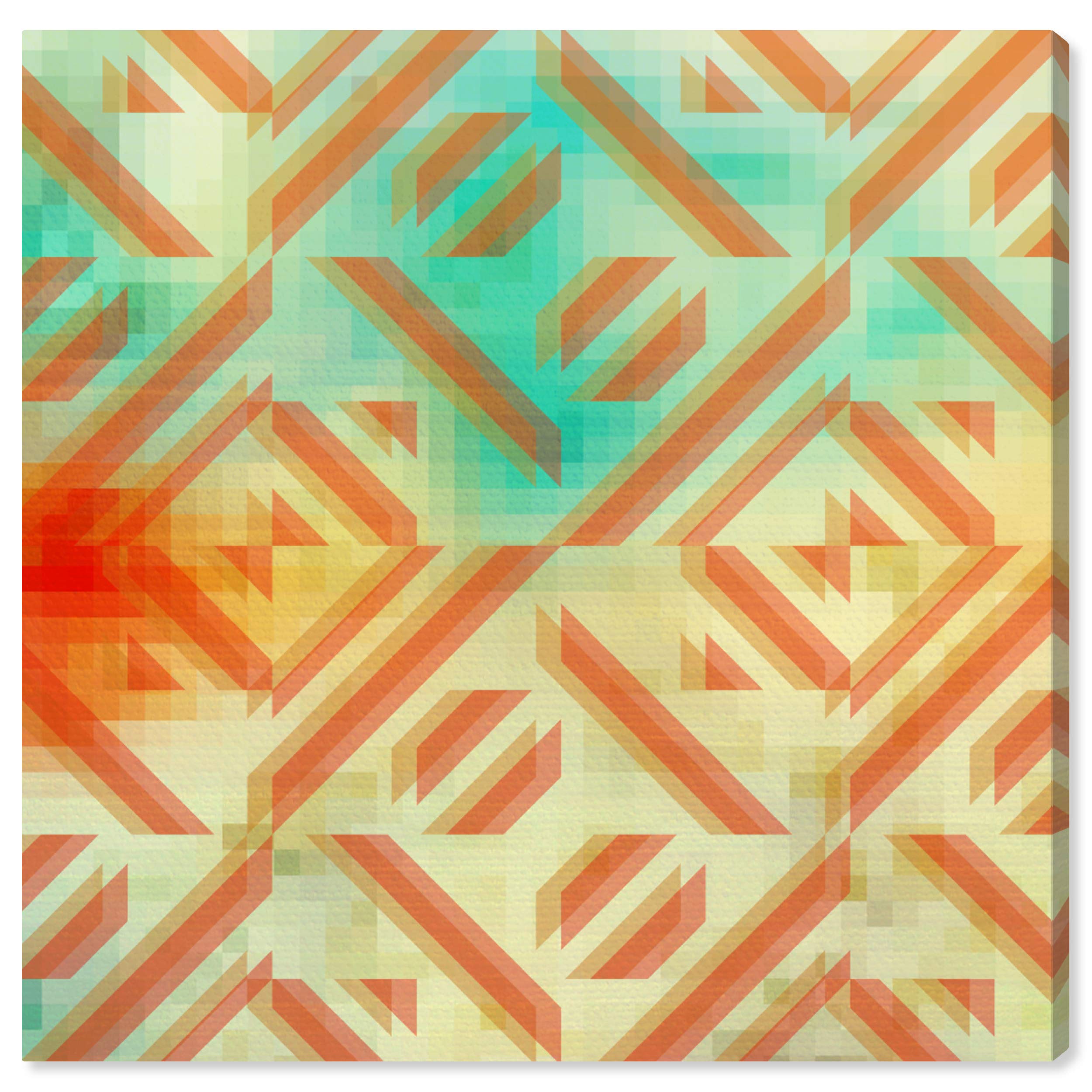 Abstract Wall Art Canvas Prints 'Gaze' by Oliver Gal Artist Co. - Modern Home Decor for Living Room, Bedroom & Office