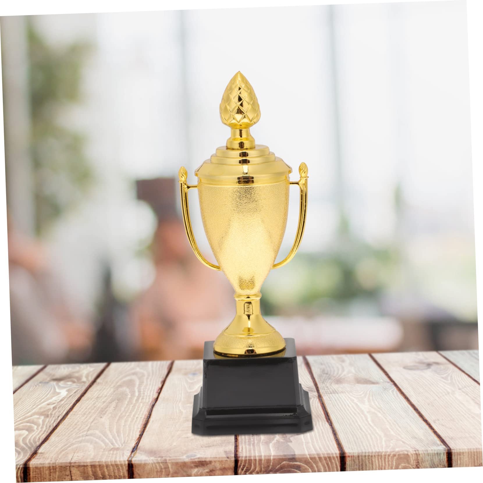WOONEKY Mini Plastic Game Trophy Toys for Kids - School Rewards, Party Favors & Room Decor - Fun Prize for Children's Achievements & Playtime