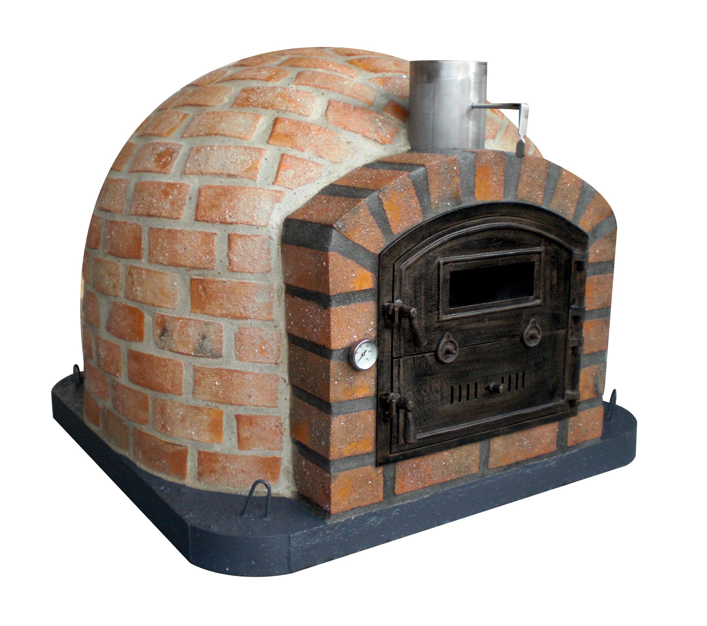 Premium Rustic Lisboa Hybrid Pizza Oven - Best Seller for Outdoor Cooking, Backyard Parties & Authentic Wood-Fired Pizza at Home