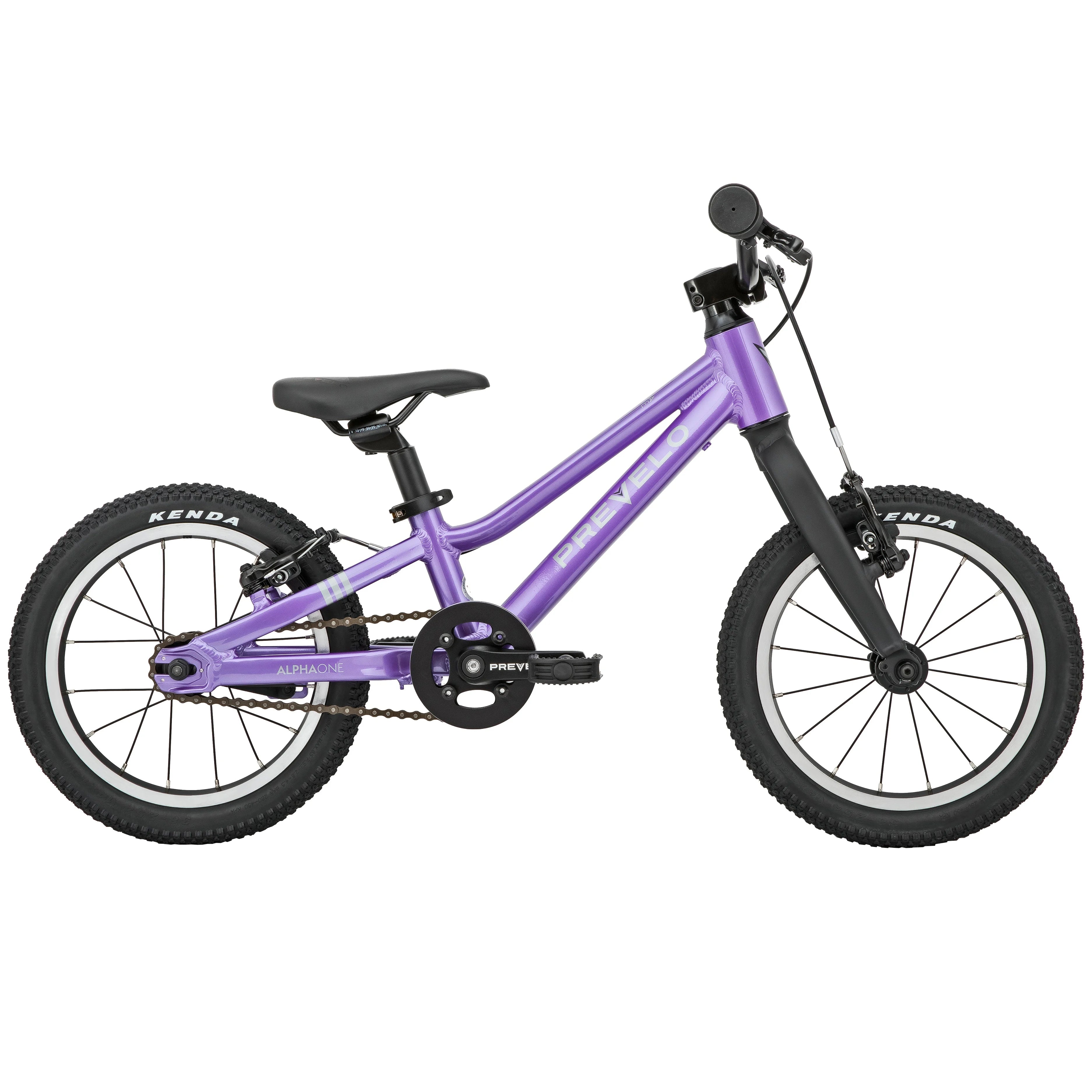 Pre-Owned Prevelo Alpha One 14 Kids Bike - Lightweight Aluminum Frame, Adjustable Seat - Perfect for Neighborhood Rides & Beginner Cyclists
