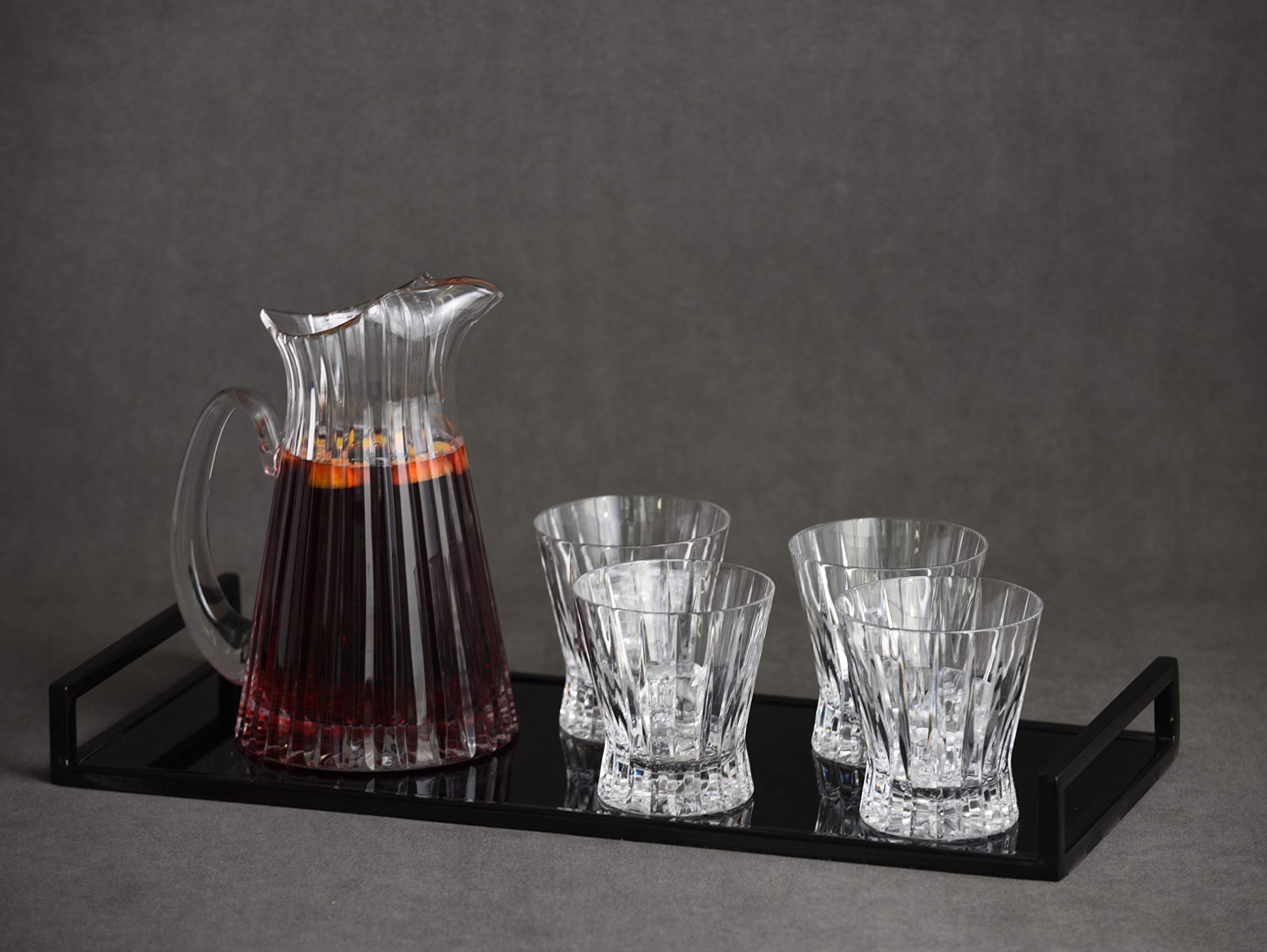 IMPULSE! Park Avenue Rocks Glasses - Set of 6 Highball Whiskey Glasses for Cocktails, Bourbon, Scotch - Perfect for Home Bar, Parties & Gifts