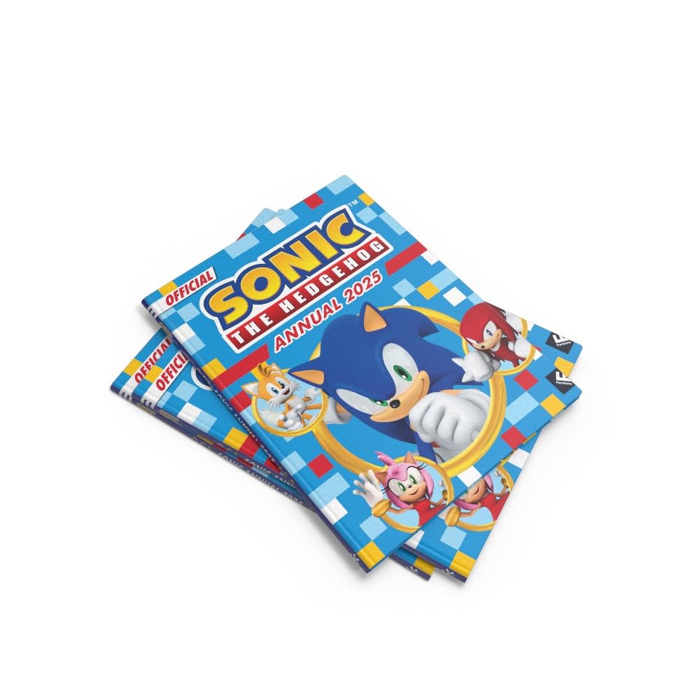 Sonic the Hedgehog Annual 2025 - Brand New 2024 Edition | Perfect Gift for Sonic Game, Movie & TV Show Fans | Great for Birthdays, Holidays & Collectors