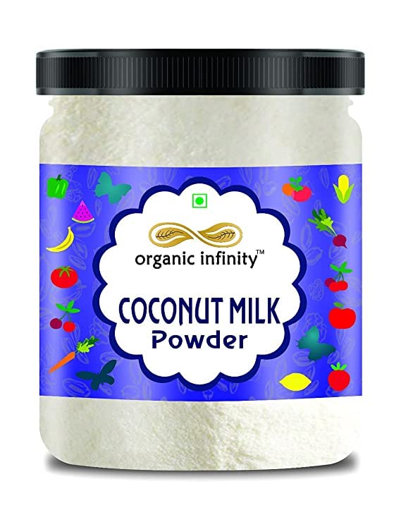 Organic Infinity Coconut Milk Powder | Keto Friendly, Dairy Free, Vegan | 200g - Perfect for Smoothies, Baking & Coffee Creamer | Gluten Free & Paleo Diet Approved