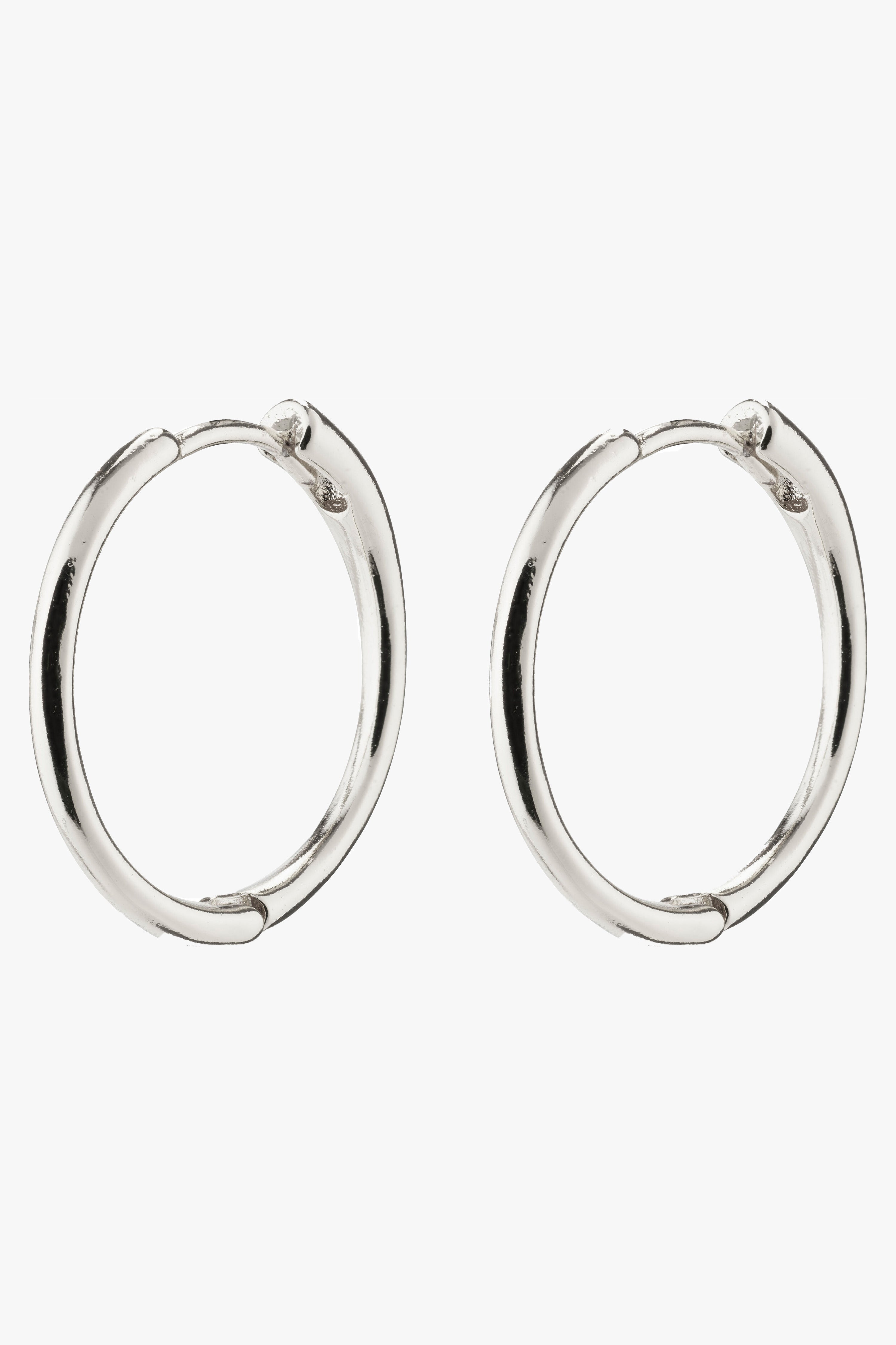Eanna Maxi Hoops Recycled Silver Plated Earrings for Women - Trendy Boho Chunky Statement Jewelry - Perfect for Parties, Weddings & Everyday Wear