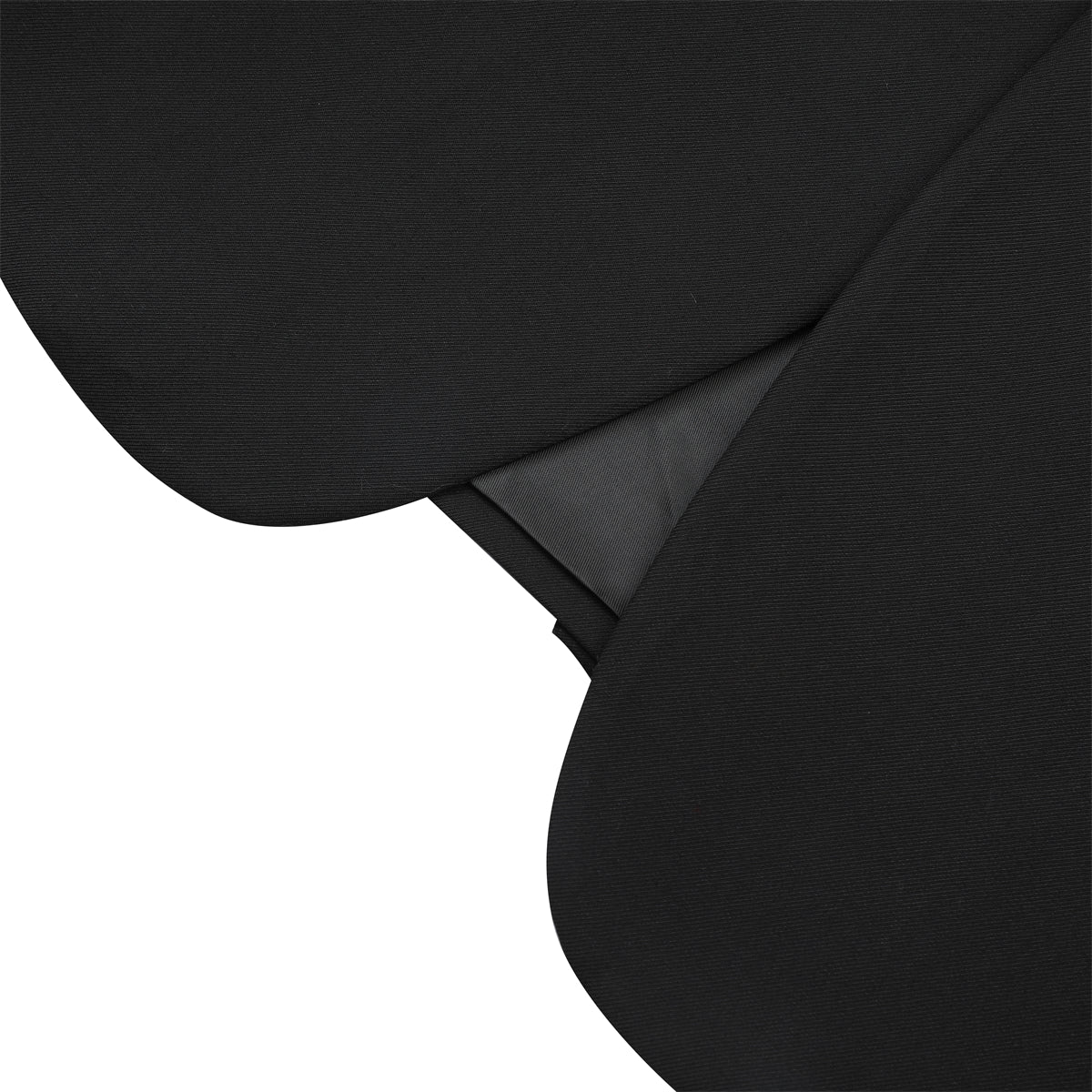 2 Piece Slim Fit One Button Casual Black Suit for Men - Perfect for Business Meetings, Weddings & Formal Events