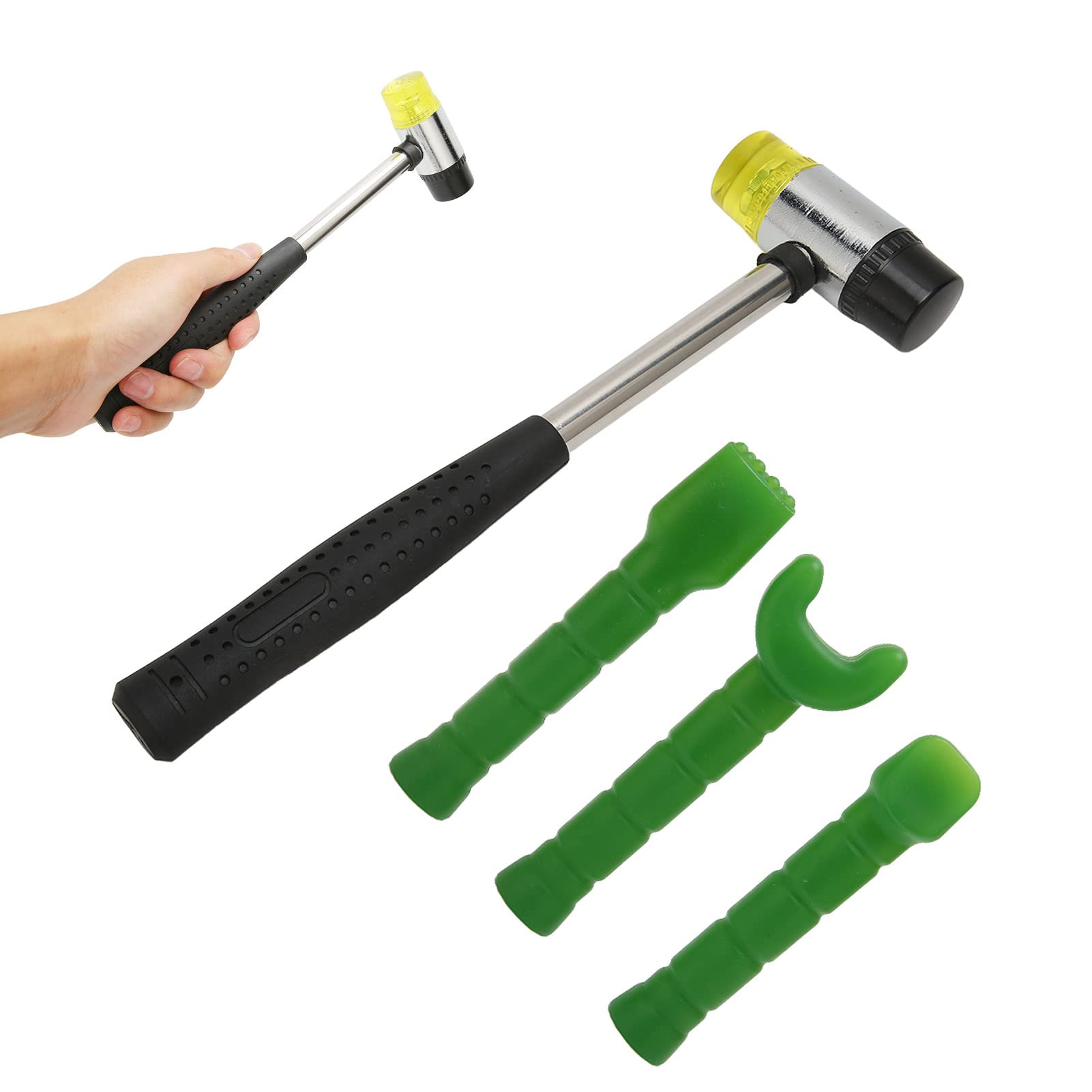 Professional Body Massage Hammer Set - Manual Back & Shoulder Massager for Pain Relief, Meridian Therapy, Chiropractic Care - Perfect for Neck, Waist & Full Body Relaxation at Home or Office