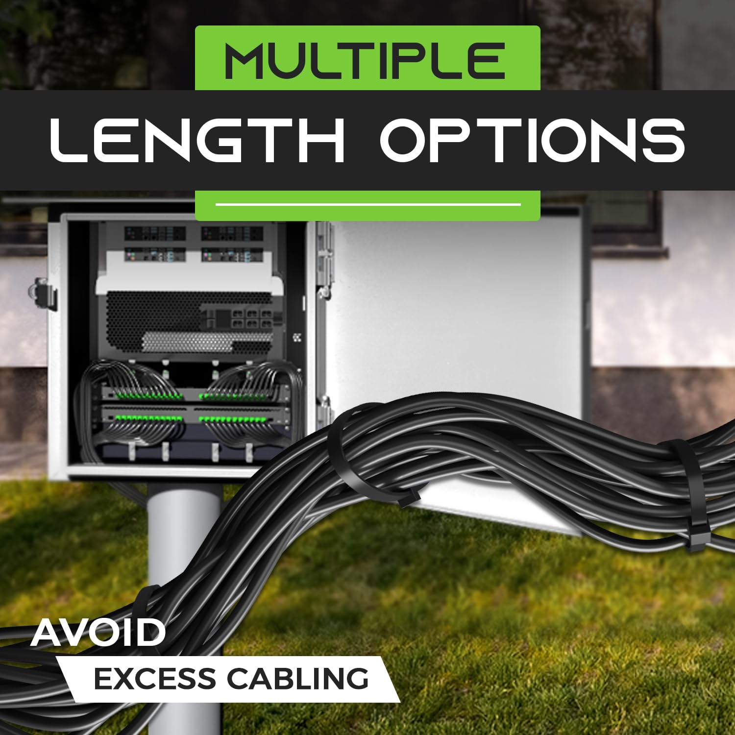 GearIT 500ft Cat6 Ethernet Cable Bulk - 10Gbps Speed, Gold Plated RJ45 Connectors, UV Resistant & Waterproof for Outdoor/Indoor Use - Perfect for Home Networking, Office Setup & Direct Burial Installations