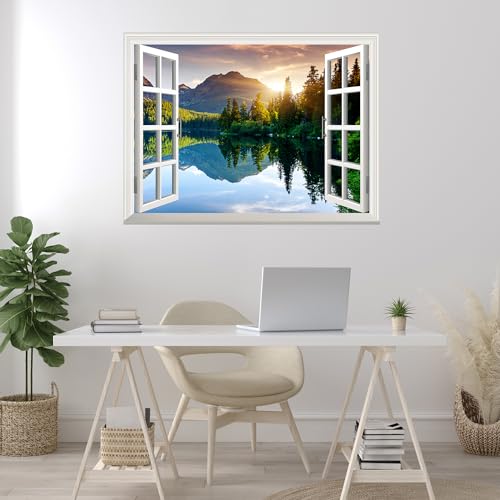 Lake and Mountains