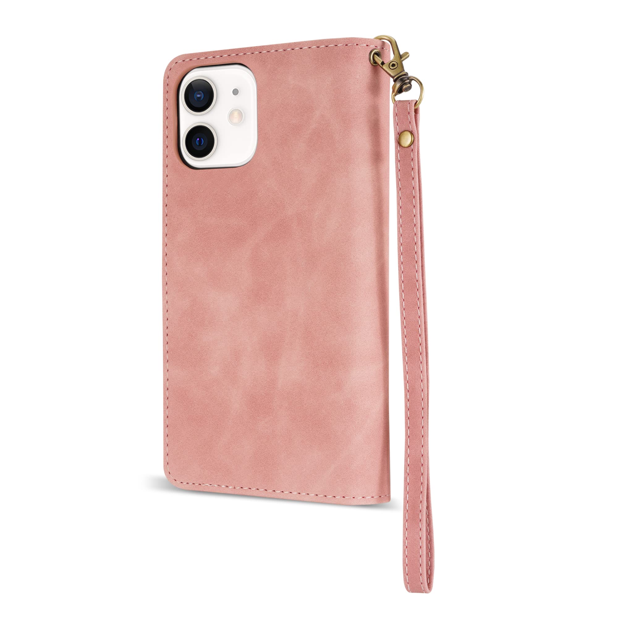 Premium PU Leather Wallet Case for iPhone 12/12 Pro (6.1