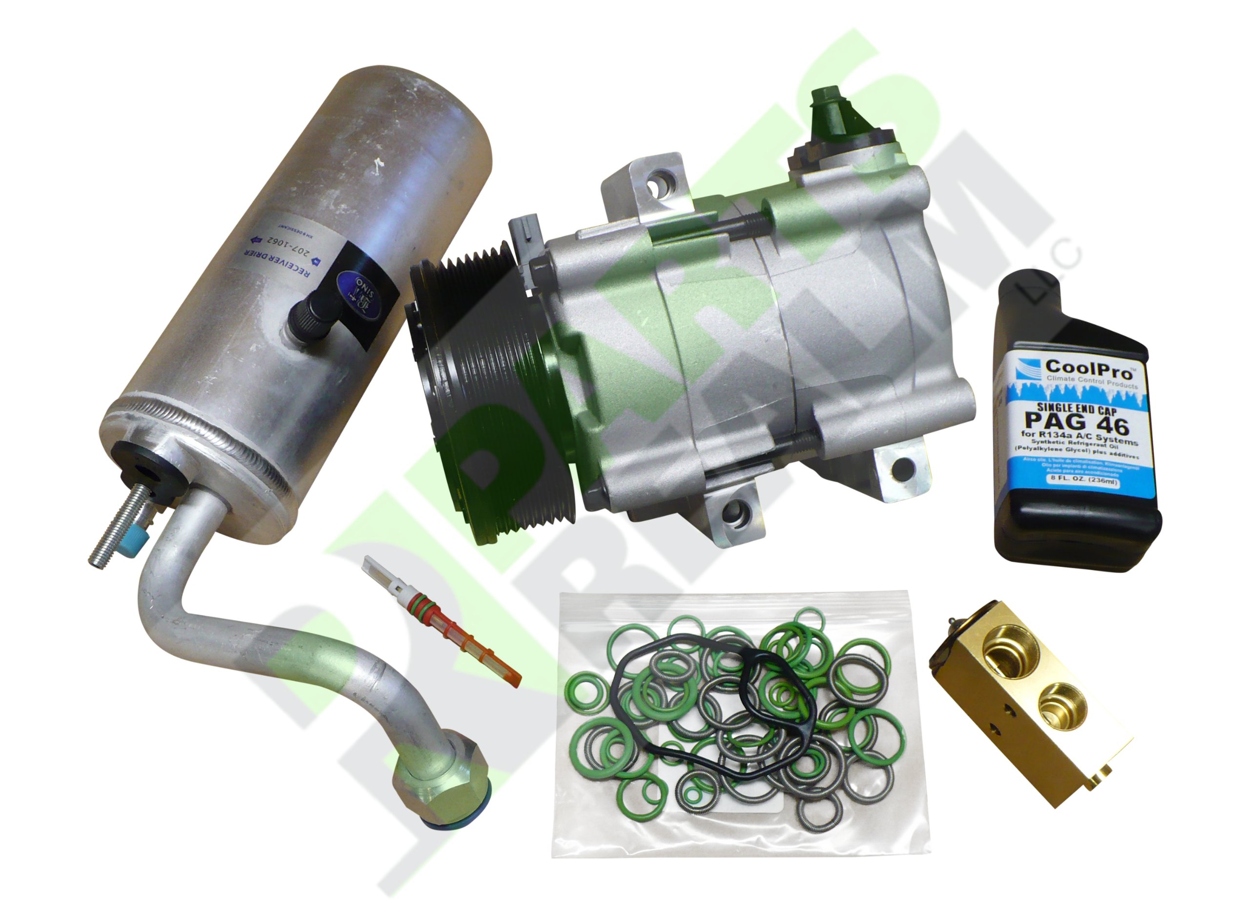 CO-3547AK Complete A/C Compressor Replacement Kit for Car & Truck - High Performance Auto Air Conditioning System - Perfect for Summer Cooling & Vehicle Maintenance