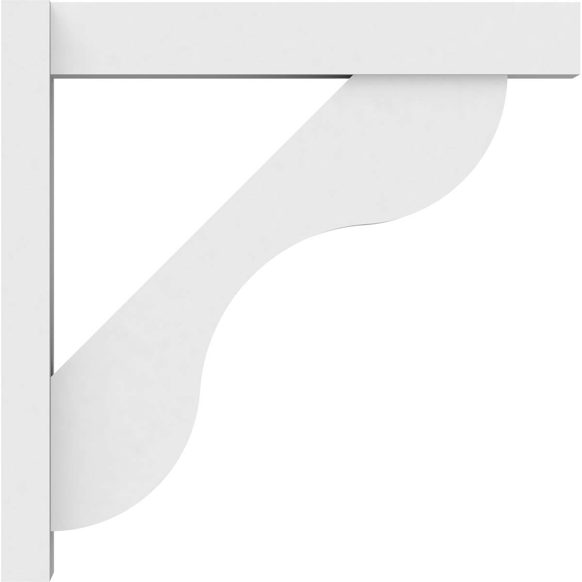 Ekena Millwork OUTP05X24X24CAR05 5