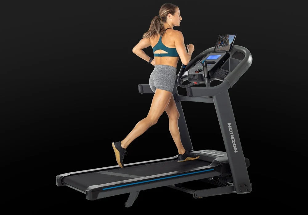 Horizon Fitness 7.4AT Treadmill - Foldable Home Exercise Equipment for Running & Walking - Perfect for Home Gym, Cardio Workouts & Weight Loss