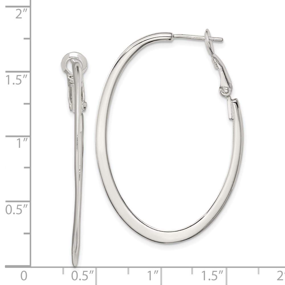 925 Sterling Silver Hoop Clip Back Earrings for Women - Hypoallergenic Fashion Jewelry Gift for Birthday, Anniversary & Special Occasions - Perfect for Parties, Weddings & Everyday Wear