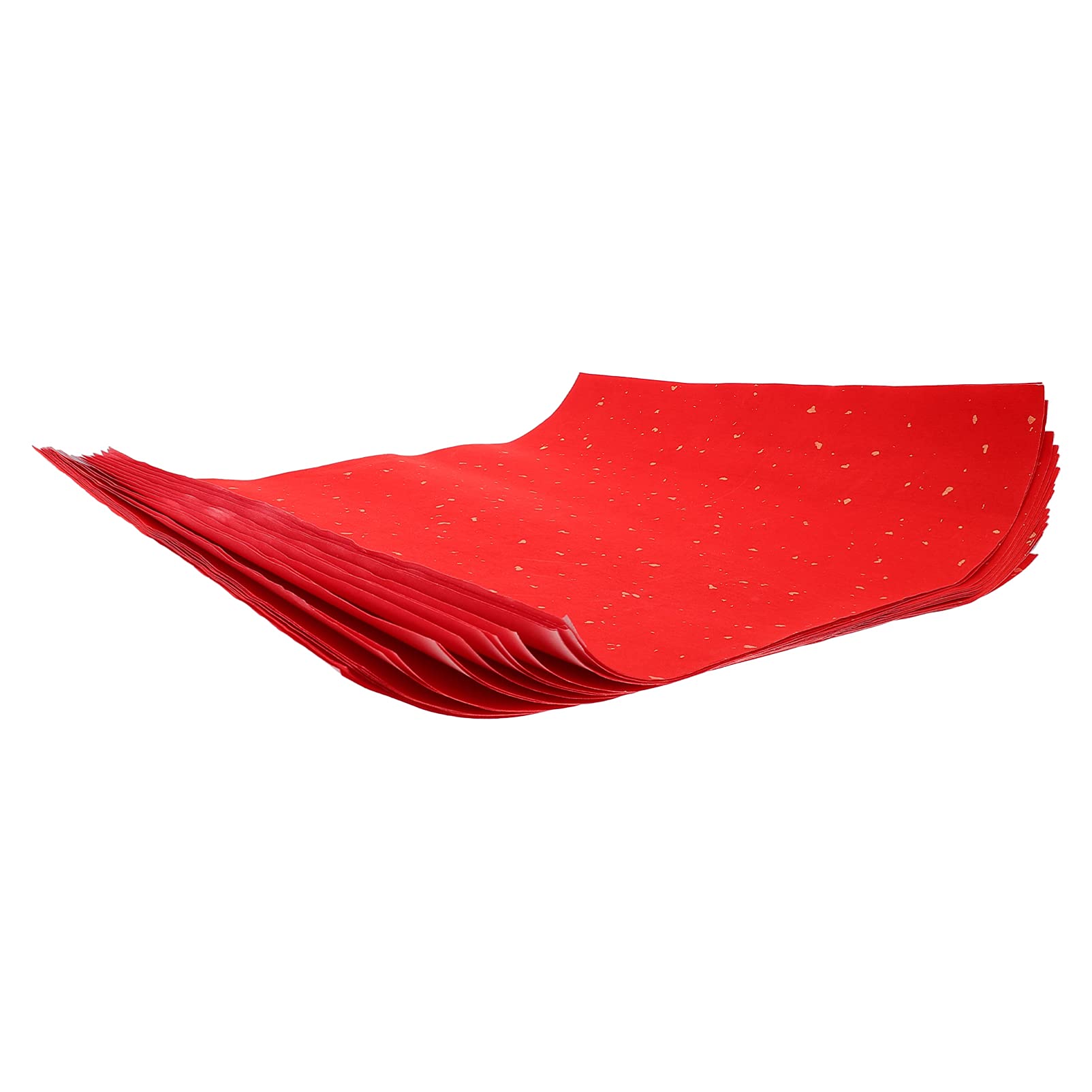 EXCEART 40 Sheets Red Xuan Paper for Chinese Spring Festival Couplets - Traditional Chunlian Duilian Paper Cut, Chinese New Year Calligraphy Rice Paper - Perfect for DIY Decorations, Home Decoration, and Cultural Celebrations