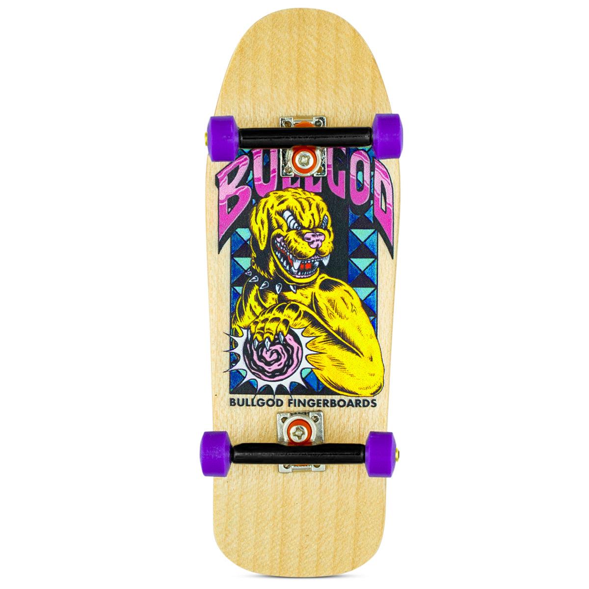 BullGod Old School Fingerboard Complete - Professional Skateboard Fingerboard for Tricks & Stunts - Perfect for Skateboarding Enthusiasts & Collectors - Great for Office Desk Fun & Stress Relief