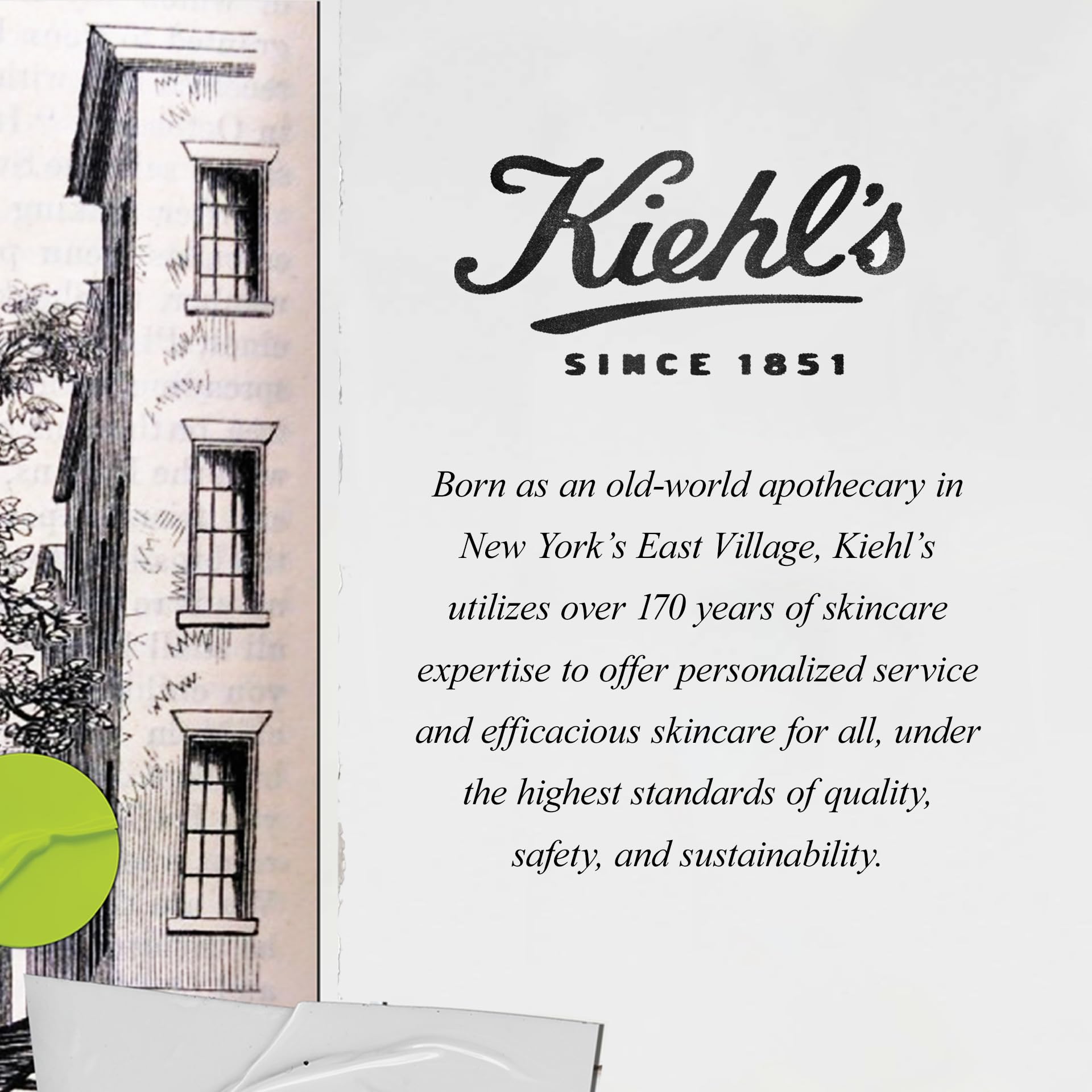 Kiehl's Olive Fruit Oil & Avocado Oil Hair Conditioner for Dry Damaged Hair - Moisturizing Deep Treatment with Lemon Oil for Shine & Detangling - Lightweight Formula for Daily Use at Home or Salon