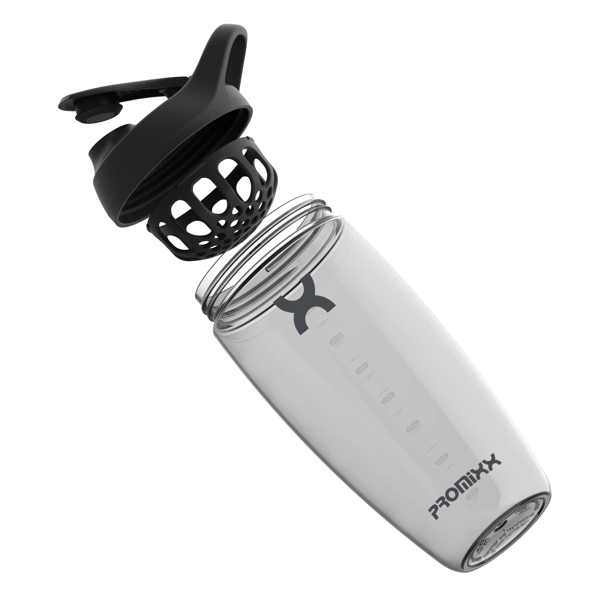 Promixx PURSUIT Protein Shaker Bottle - Premium BPA-Free Sports Water Bottle for Protein Powder, Pre-Workout & Supplements - Leakproof, Easy to Clean Shaker Cup - Perfect for Gym, Fitness & Post-Workout Recovery
