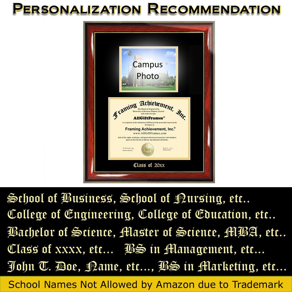 WSU Diploma Frame for Graduation - Bachelor, Masters, PhD | Gift for Washington State University Graduates