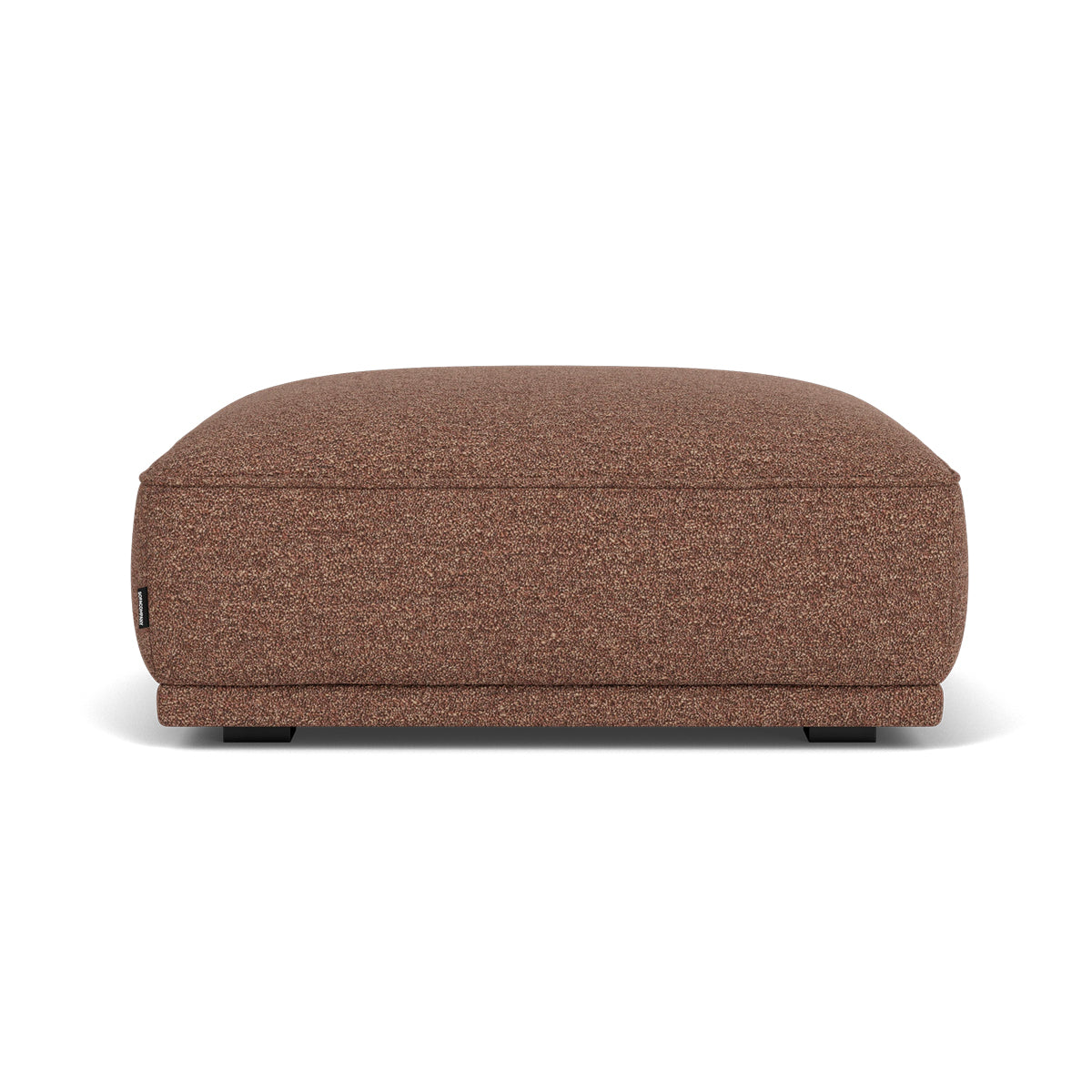 Leonora Boucle Ottoman Stool - Soft Velvet Upholstered Round Footrest Pouf for Living Room, Bedroom, and Nursery - Perfect for Extra Seating and Stylish Home Decor