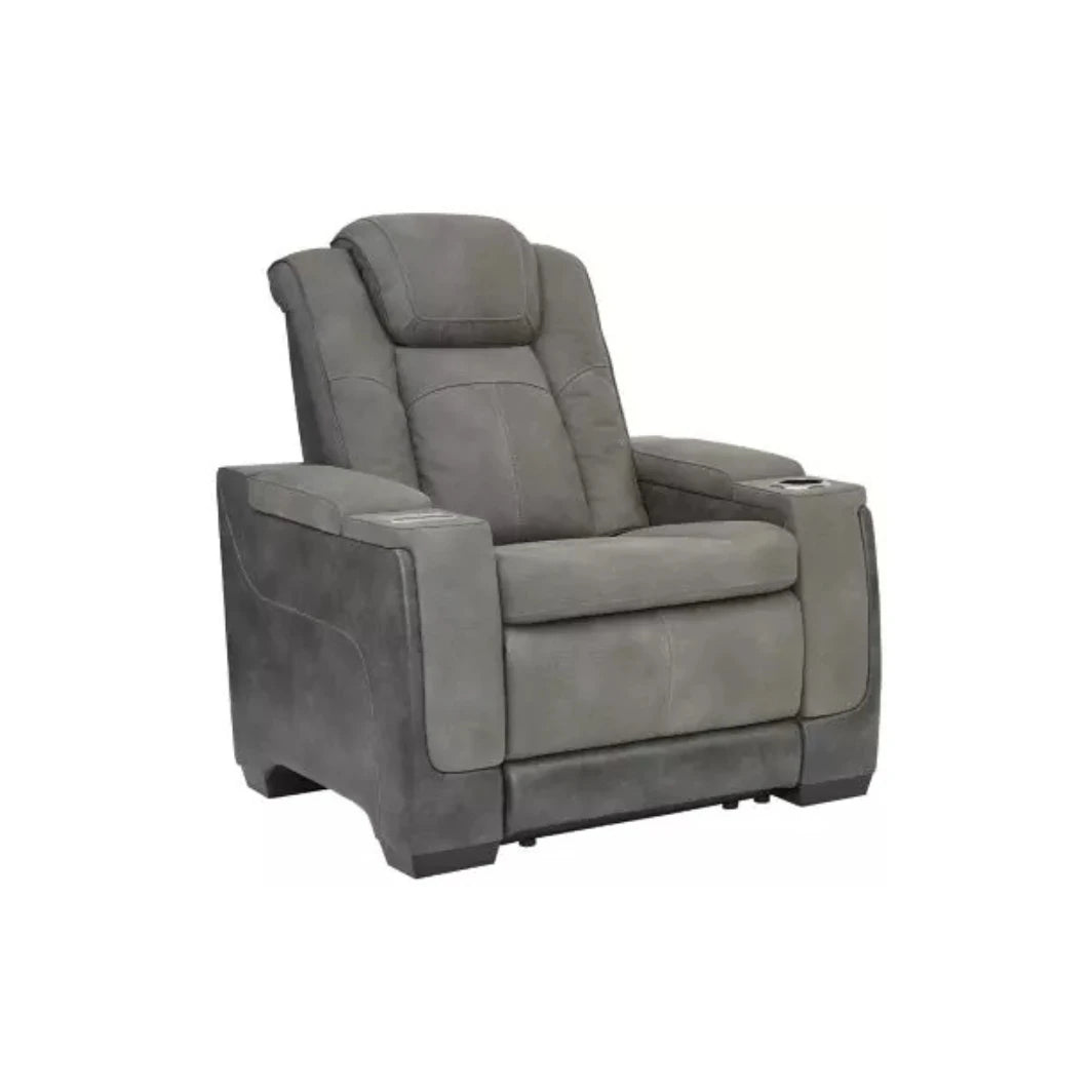 Next Generation DuraPella Power Recliner Chair - Heavy Duty Electric Lift Recliner with Massage & Heat for Living Room, Home Theater & Office Comfort