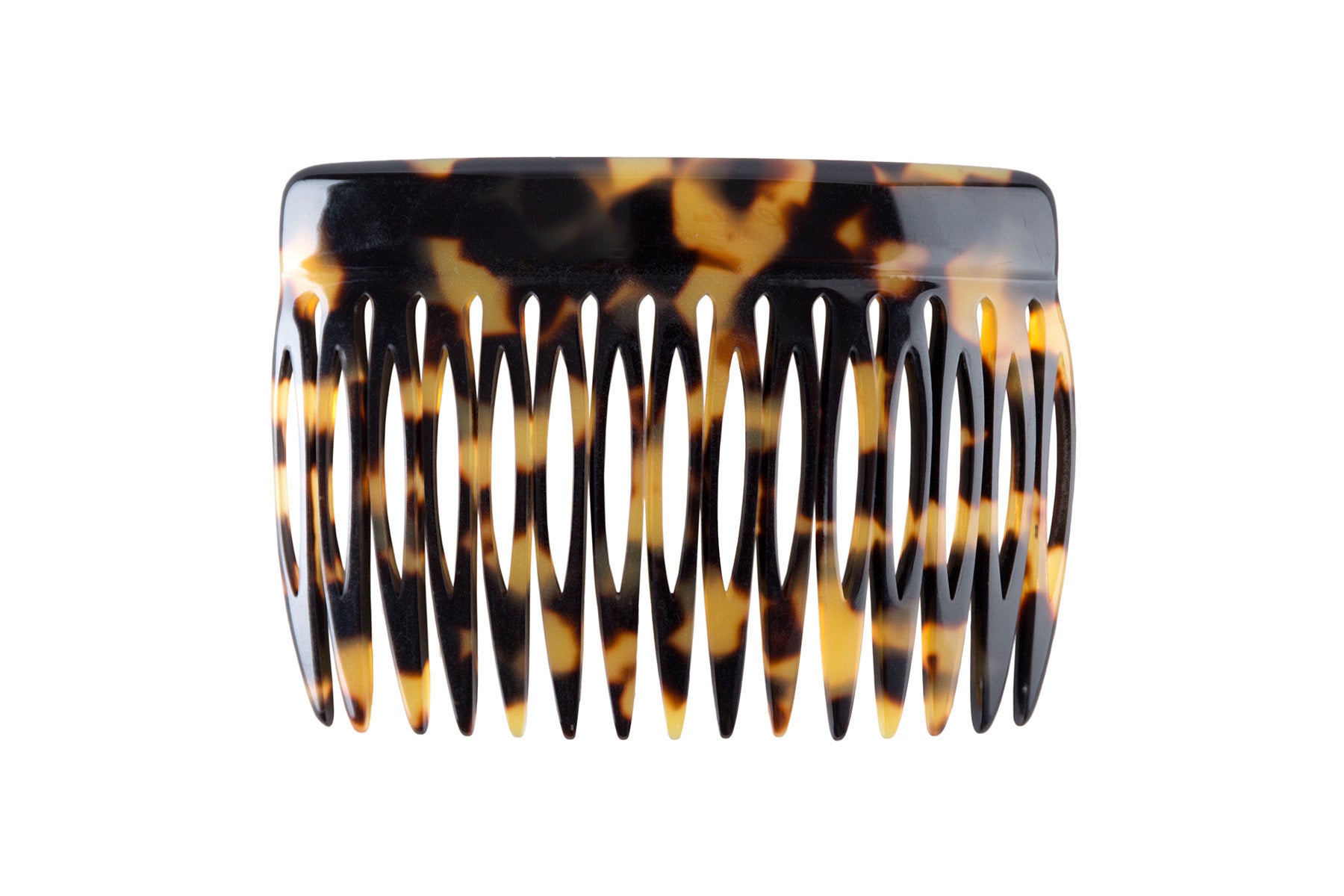 Charles J. Wahba 15-Tooth French Side Comb Pair (0855 1 2) - Vintage Hair Accessories for Weddings, Prom & Special Occasions