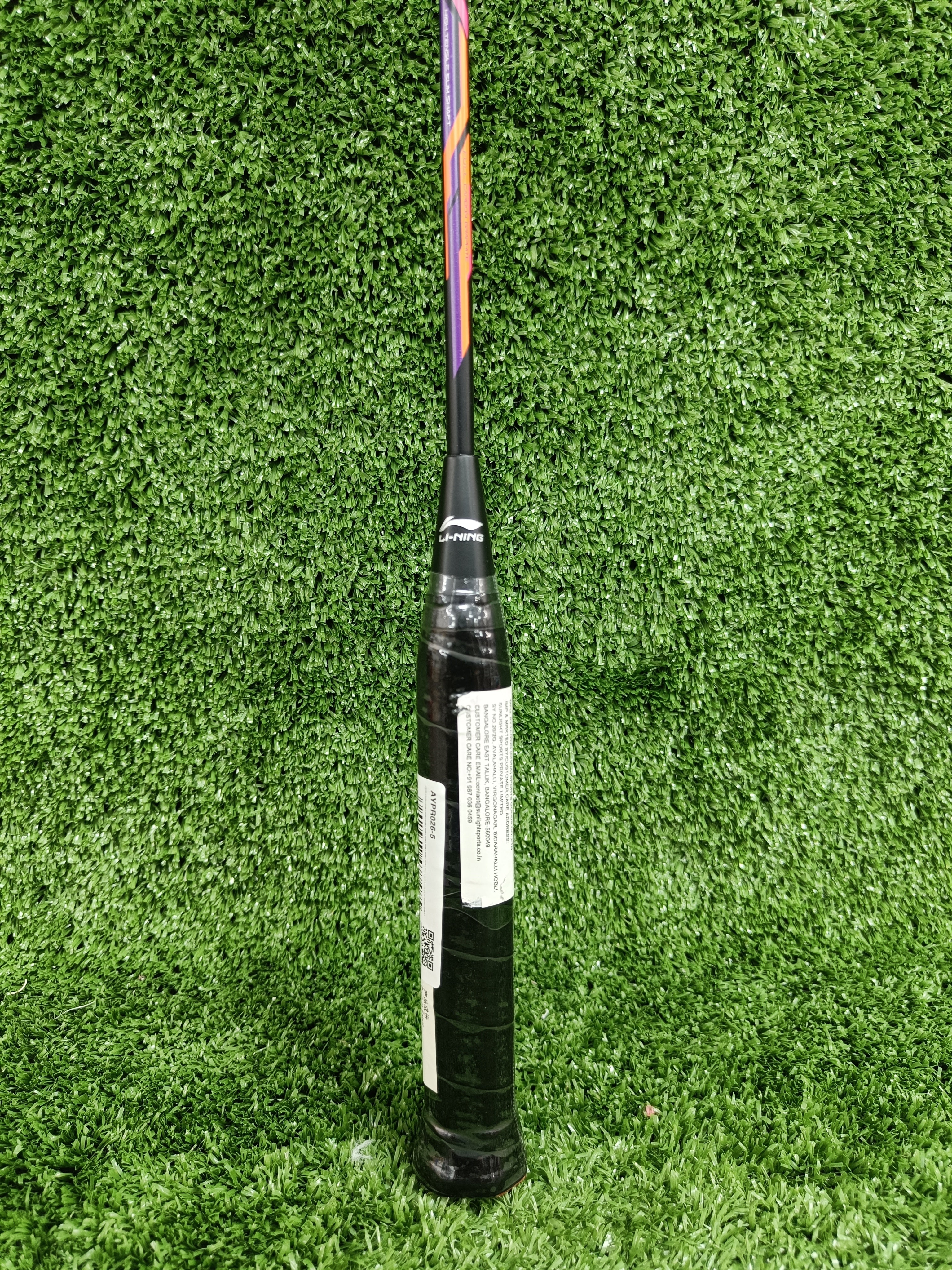 Li Ning Turbo 99 Professional Badminton Racket - Prestrung Carbon Fiber Shuttlecock Racket for Advanced Players | Perfect for Tournaments & Training Sessions