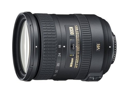 Nikon AF-S DX NIKKOR 18-200mm f/3.5-5.6G ED VR II Lens for DSLR Cameras - Perfect for Travel, Wildlife & Sports Photography