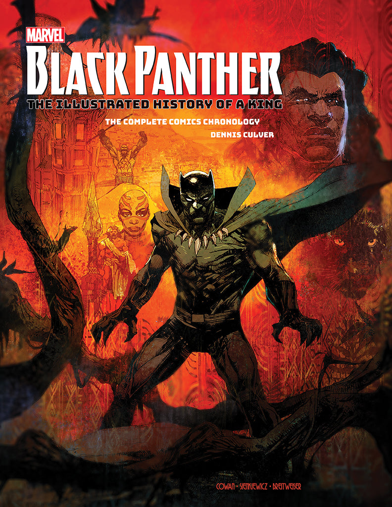 Marvel's Black Panther: The Illustrated History of a King - Hardcover Book | Black Panther Comic Collection, Wakanda Superhero Story | Perfect for Marvel Fans, Comic Collectors & Gift Giving
