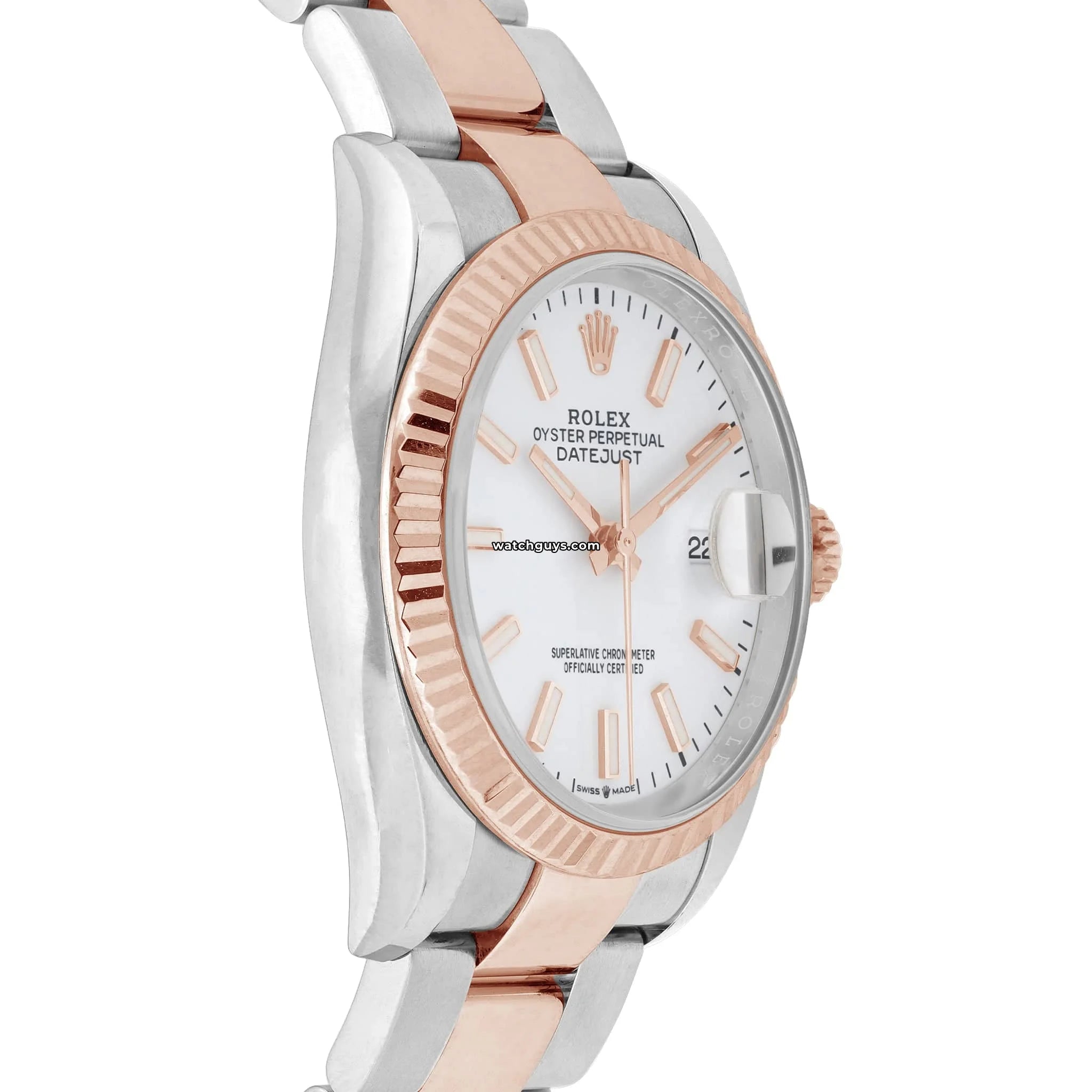 Rolex Datejust 126231 Men's Watch - 36mm Stainless Steel & Rose Gold, Automatic Movement, Silver Dial - Perfect for Business, Formal Events & Luxury Gifts