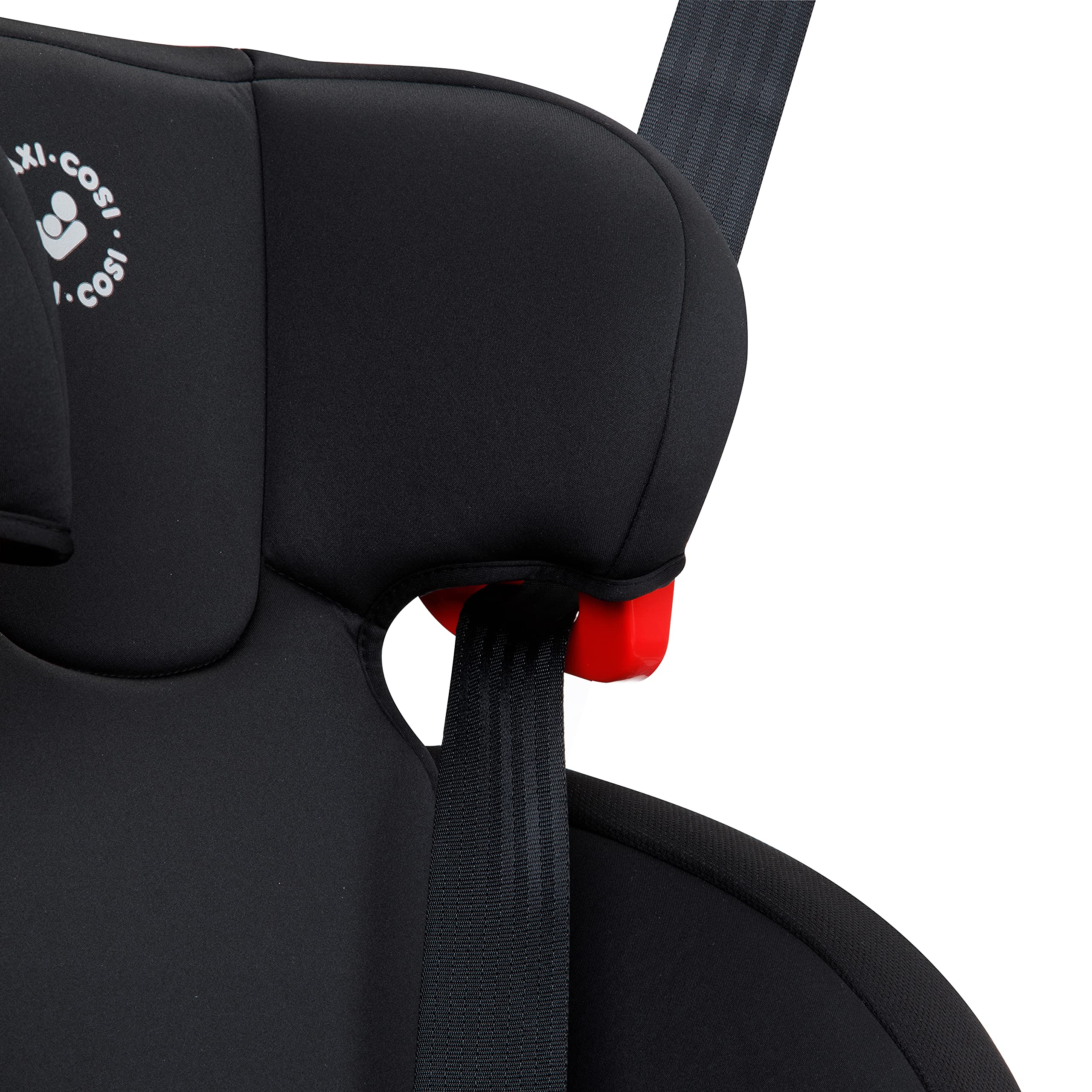 Maxi-Cosi Rodi Sport High Back Booster Car Seat for Kids 40-100 lbs | Midnight Black | Safe & Comfortable for Long Road Trips & Daily Commutes