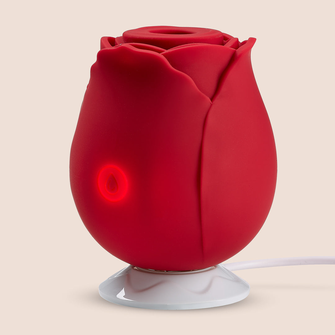 Premium Rose Suction Stimulator for Women - Air Pulse Clitoral Suction Massager | Enhance Intimacy & Solo Pleasure | Perfect for Couples Play & Self-Care Moments