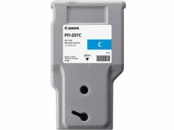Canon Pfi-207C Cyan Ink Cartridge 300ml - High-Quality Large Format Printer Ink for Graphic Arts & Professional Printing | Perfect for CAD, Posters & Fine Art Reproduction