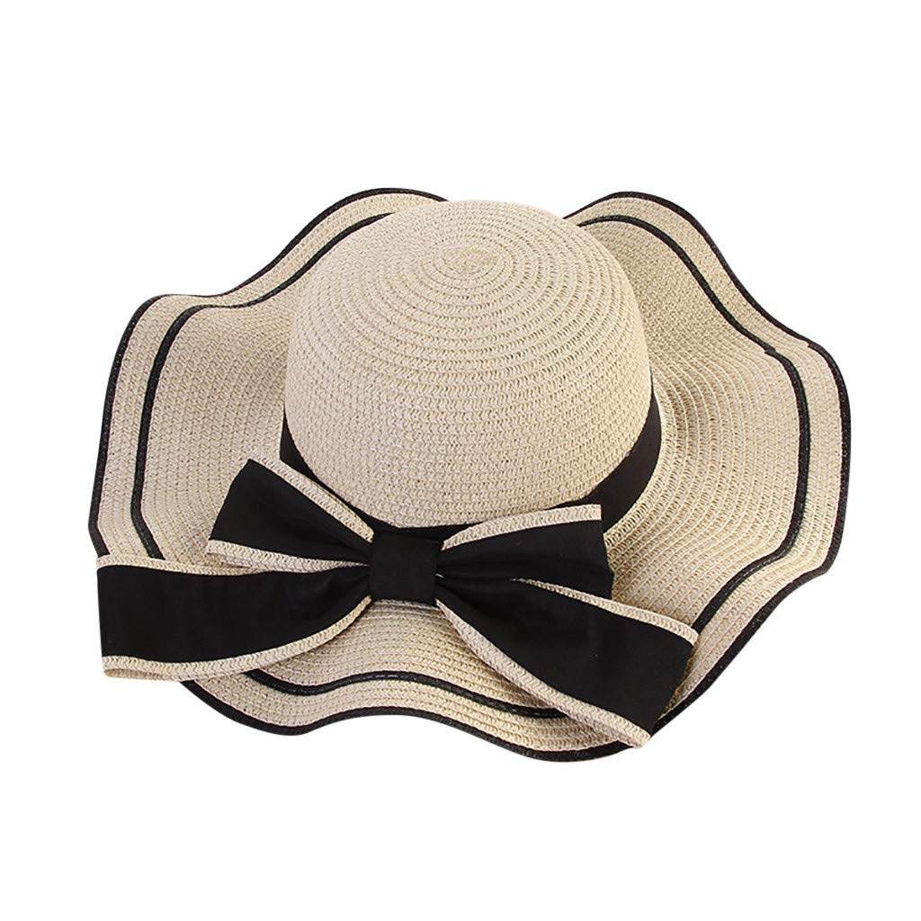 Stylish Black Fedora Hat for Women - Jazz Panama Gangster Baseball Cap with Sunshade - Perfect for Beach, Outdoor Activities & Fashion Accessories