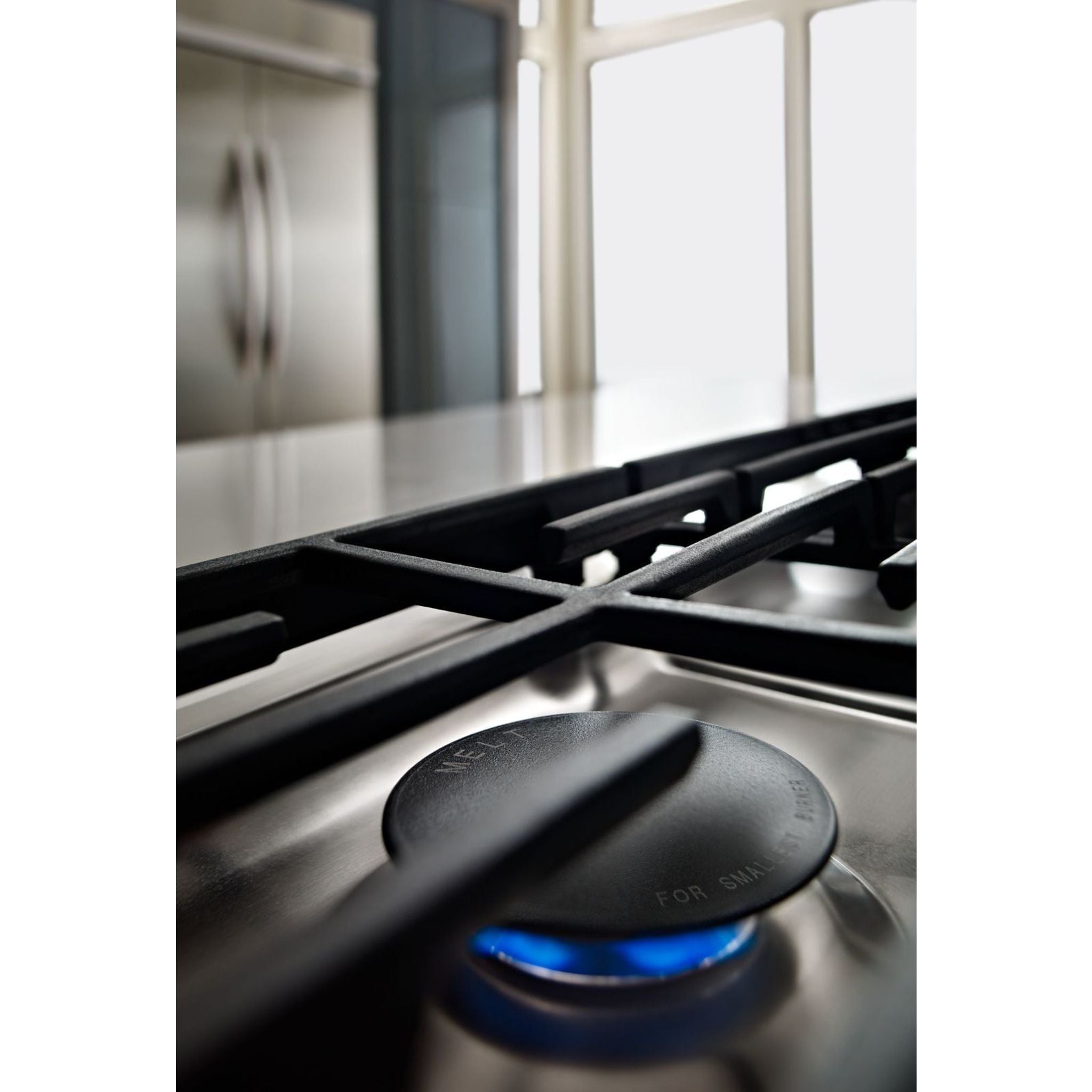 KitchenAid KCGS350ESS 30-Inch 5-Burner Gas Cooktop - Stainless Steel Professional Range for Home Kitchen Cooking, Grilling & Baking